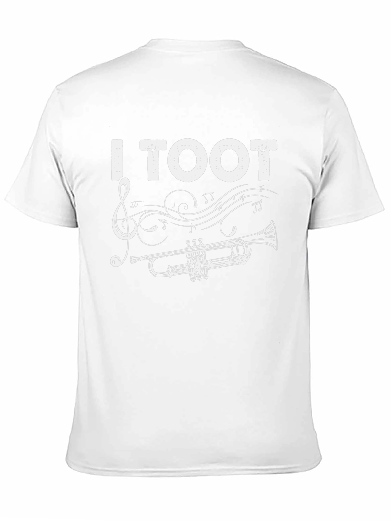 I Toot Trumpet T-Shirt - Musician Humor Tee