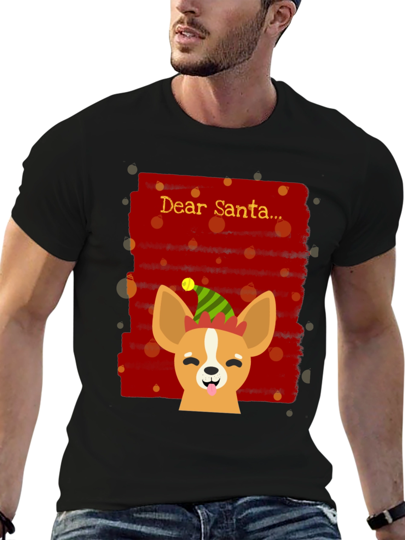 Dear Santa Dog Tee