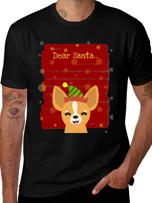 Dear Santa Dog Tee