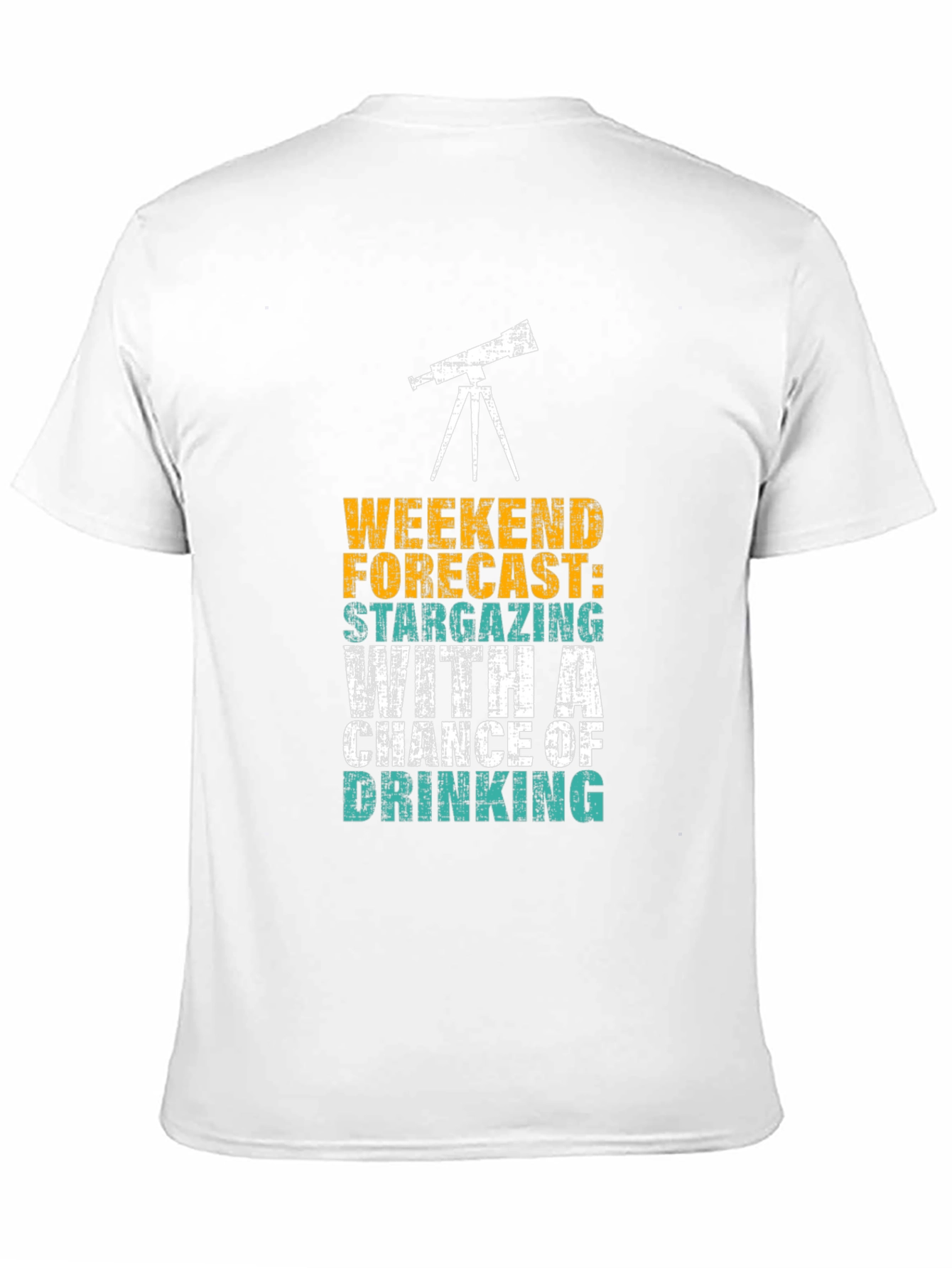 Stargazing Weekend Forecast Graphic T-Shirt