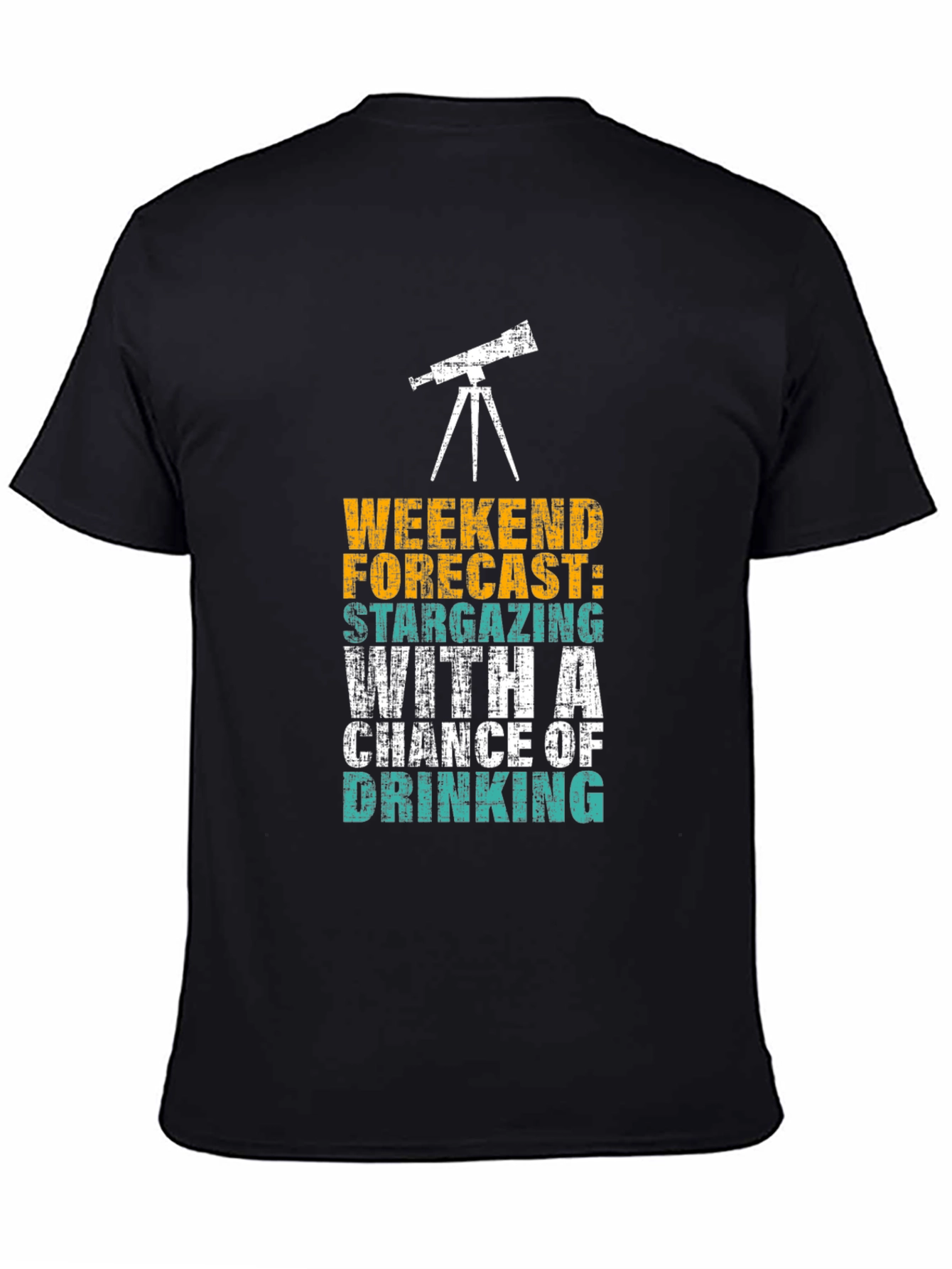 Stargazing Weekend Forecast Graphic T-Shirt