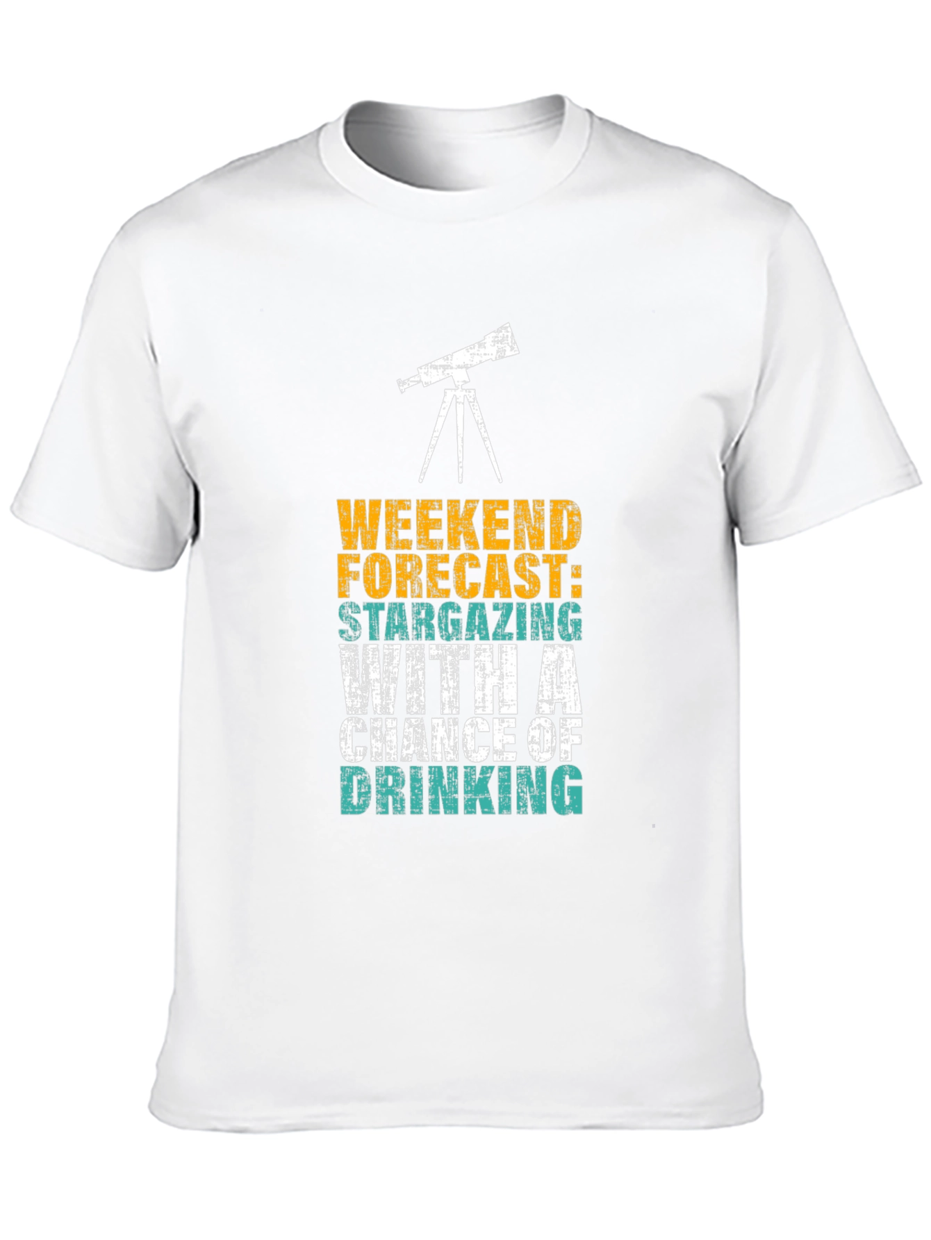 Stargazing Weekend Forecast Graphic T-Shirt