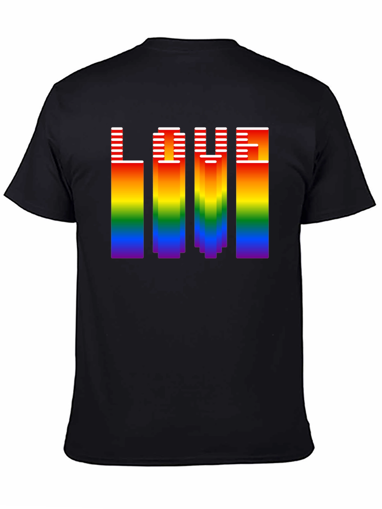 Rainbow LOVE Graphic Tee - Pride Month Shirt