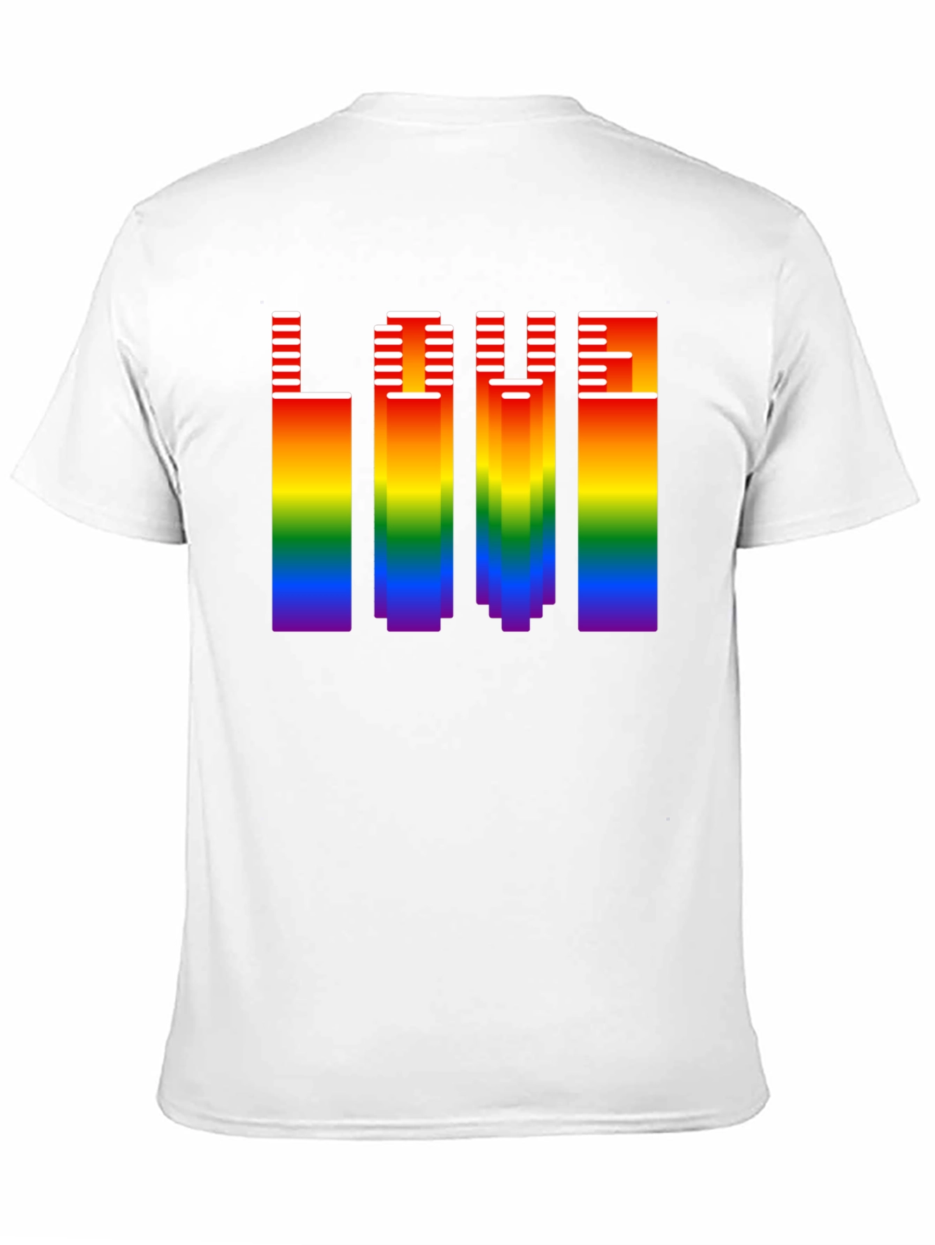 Rainbow LOVE Graphic Tee - Pride Month Shirt