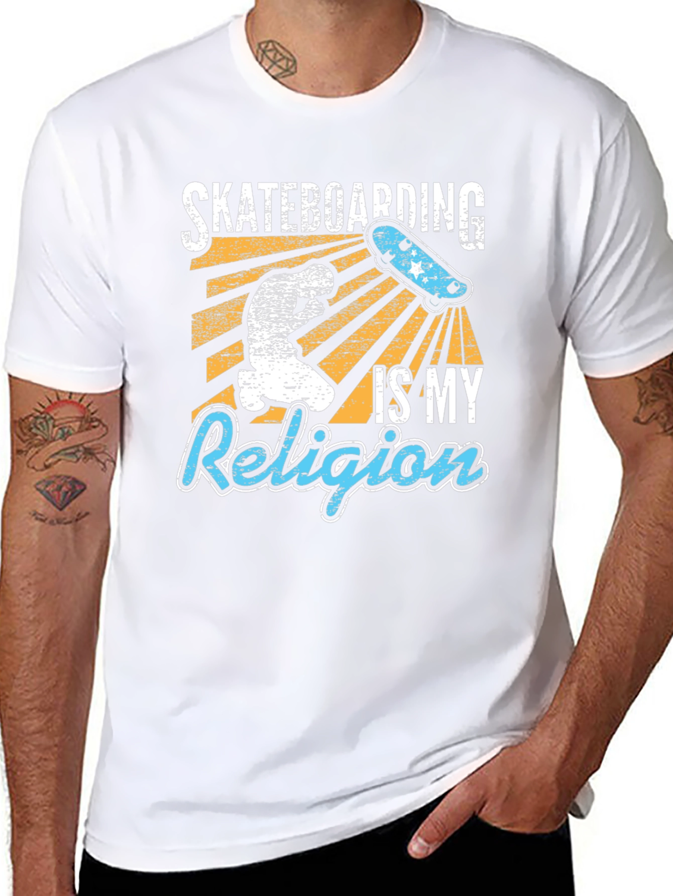 Skateboarding is My Religion T-Shirt