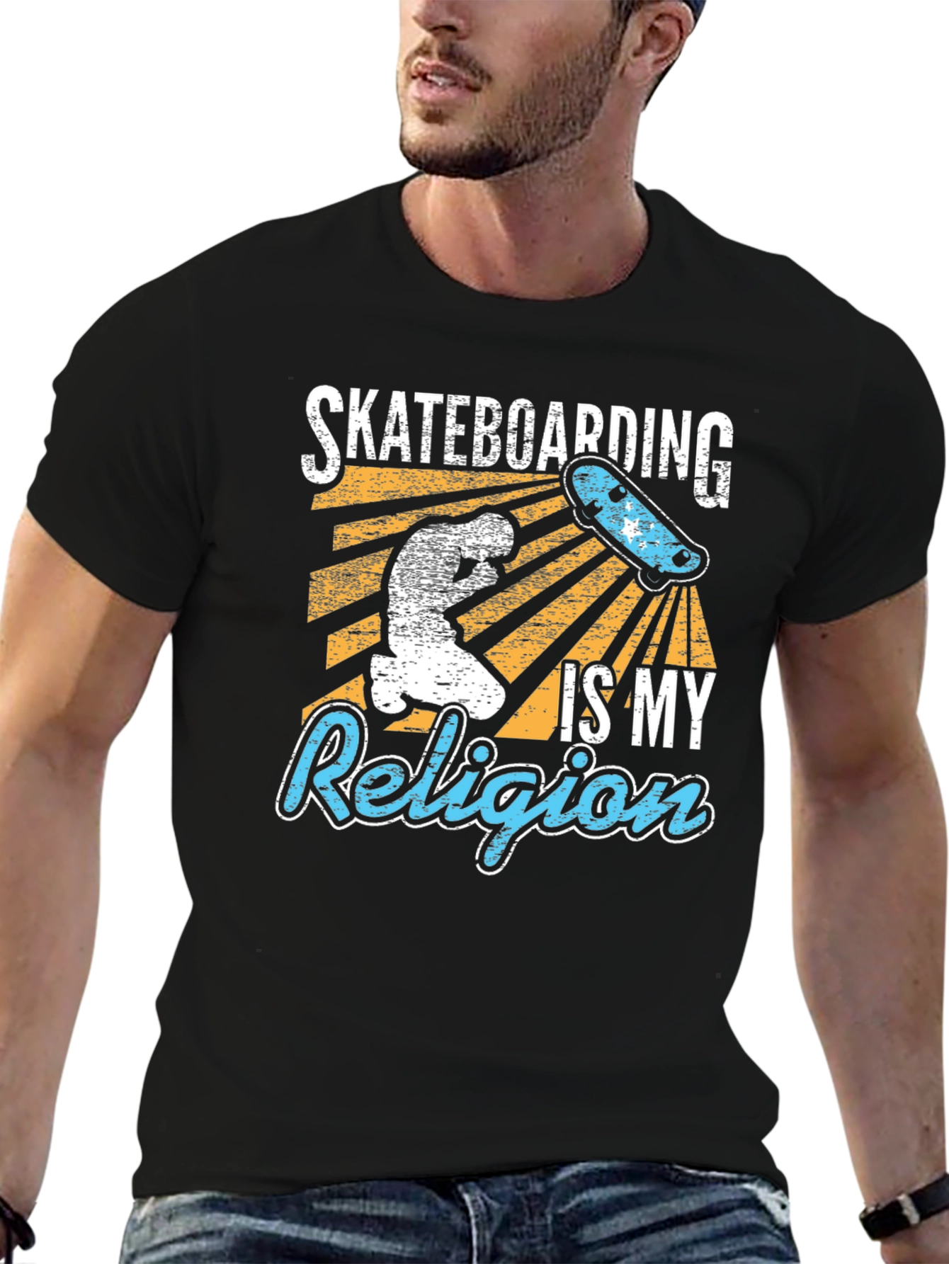 Skateboarding is My Religion T-Shirt