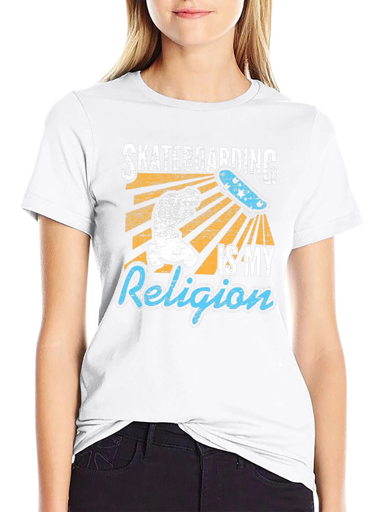 Skateboarding is My Religion T-Shirt
