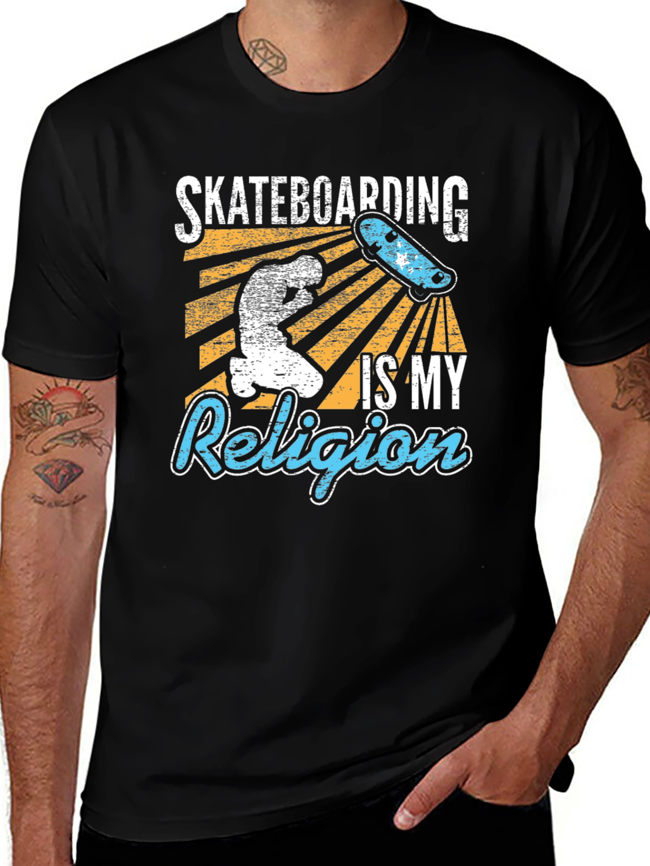Skateboarding is My Religion T-Shirt