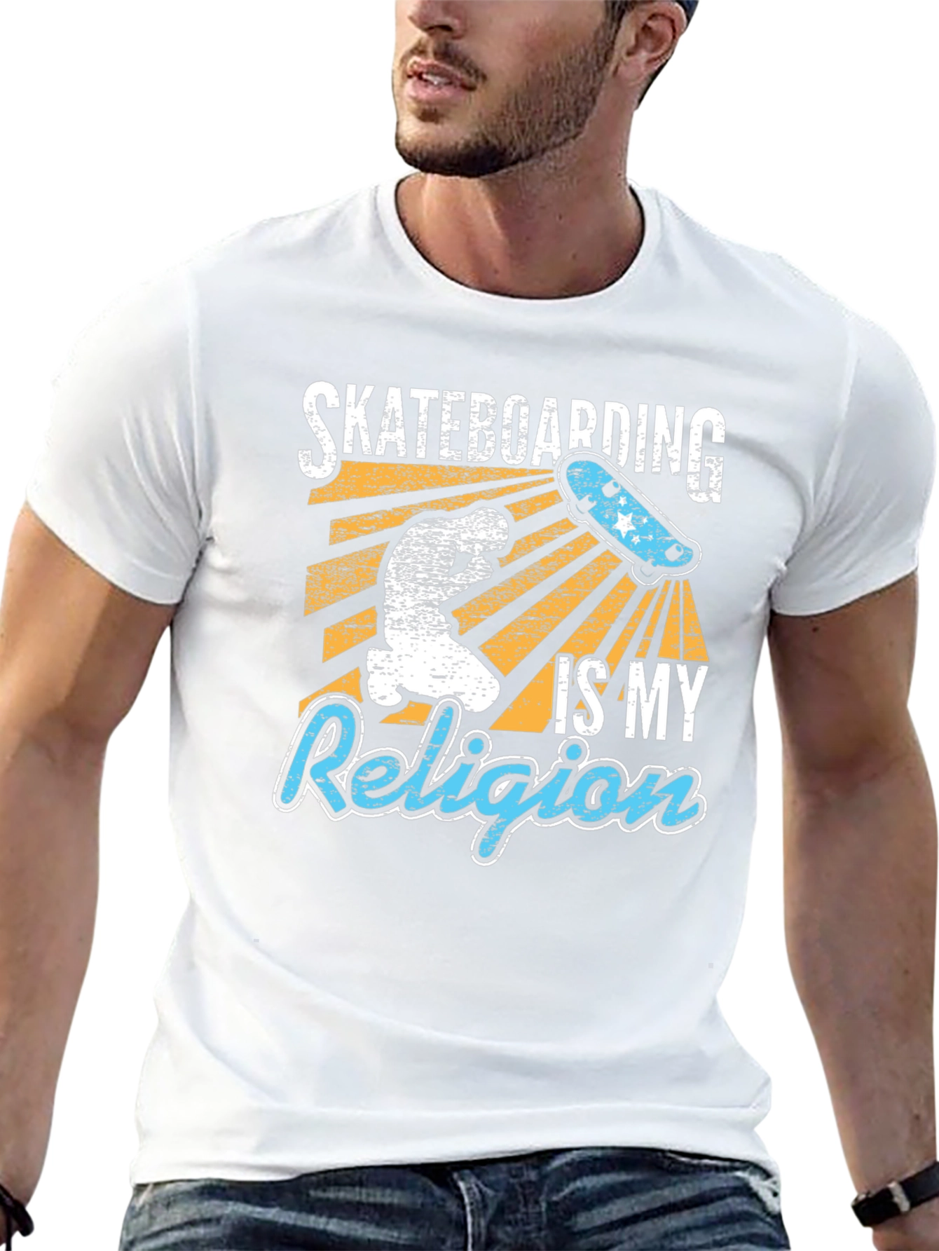 Skateboarding is My Religion T-Shirt