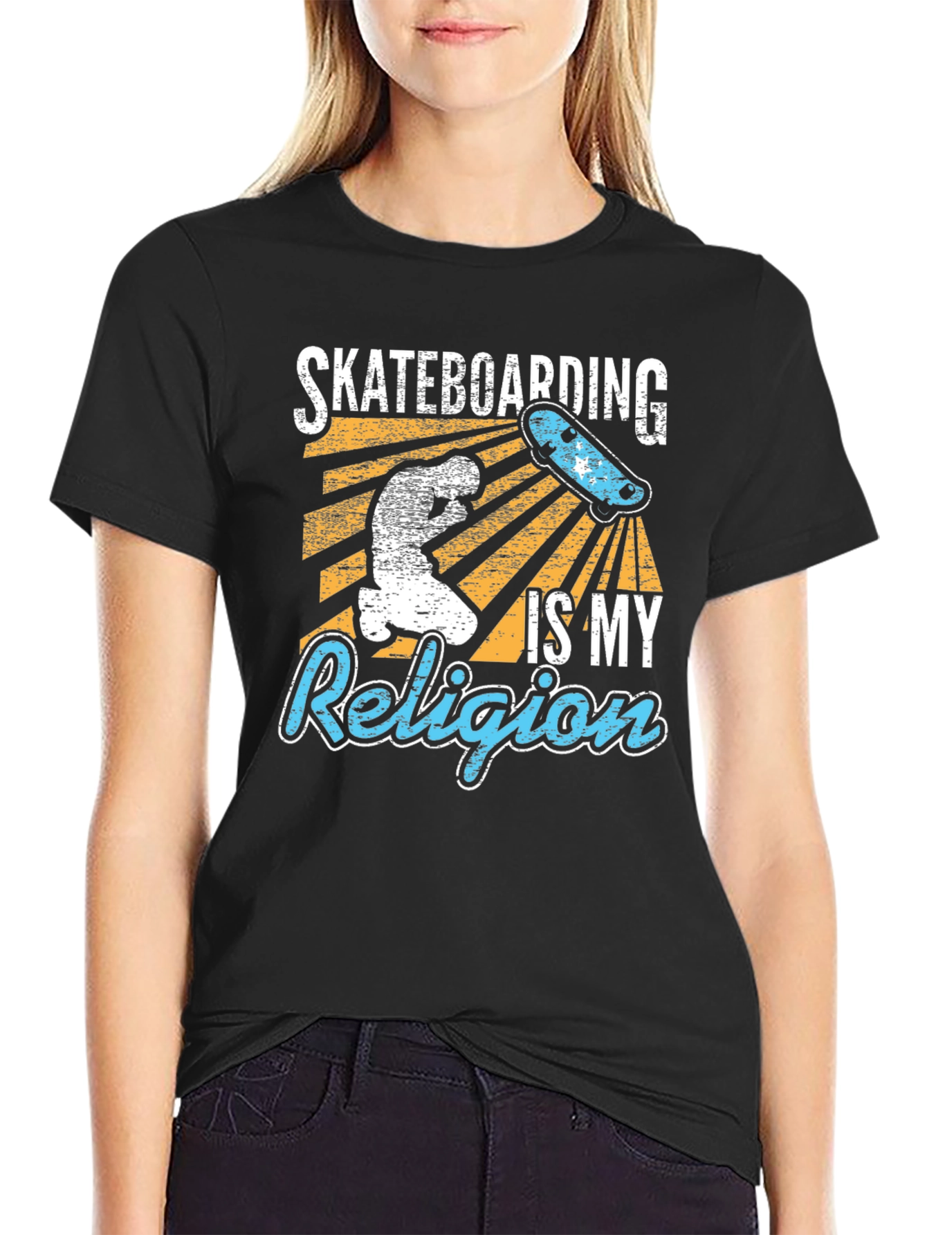 Skateboarding is My Religion T-Shirt