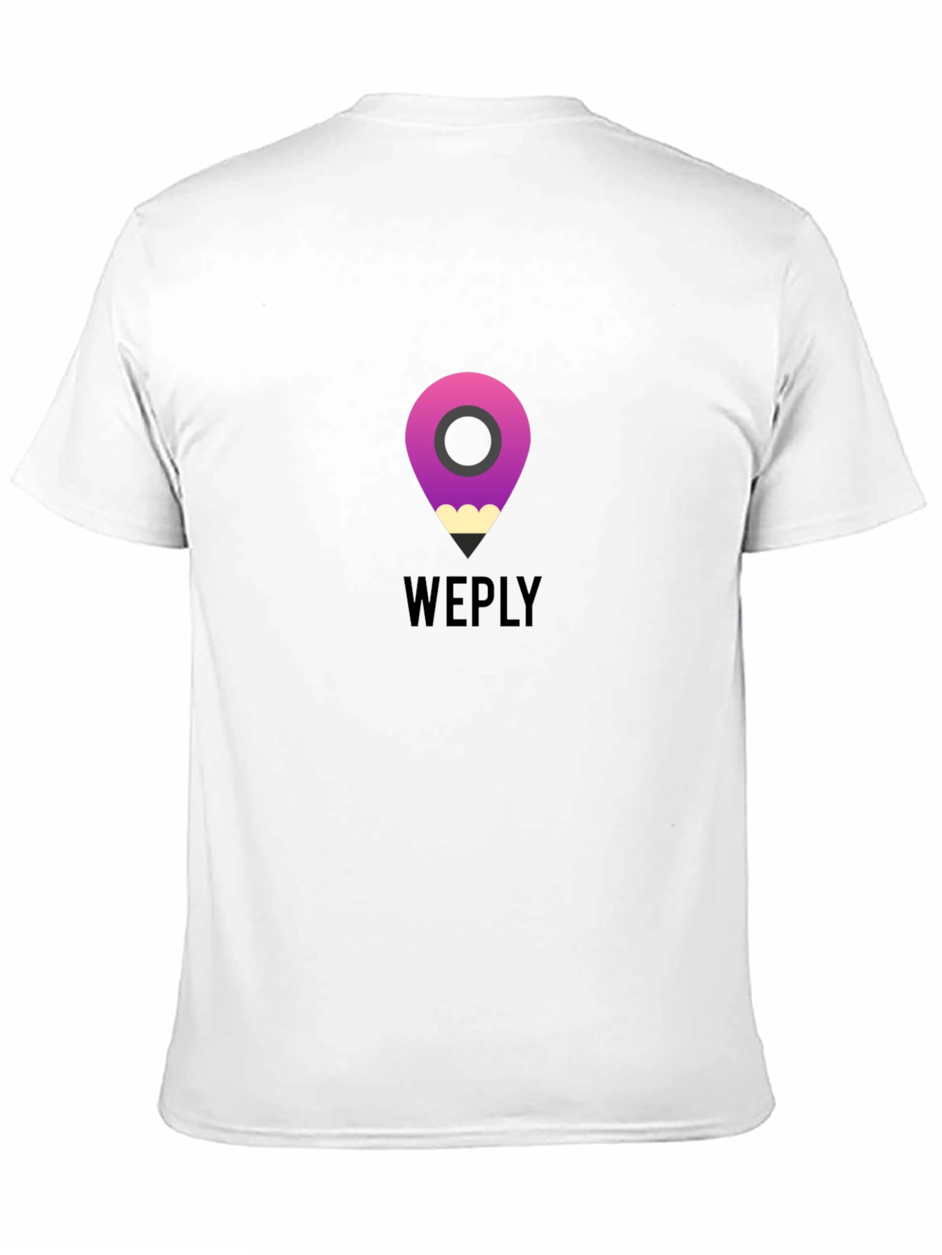Stylish Black Weply Graphic T-Shirt