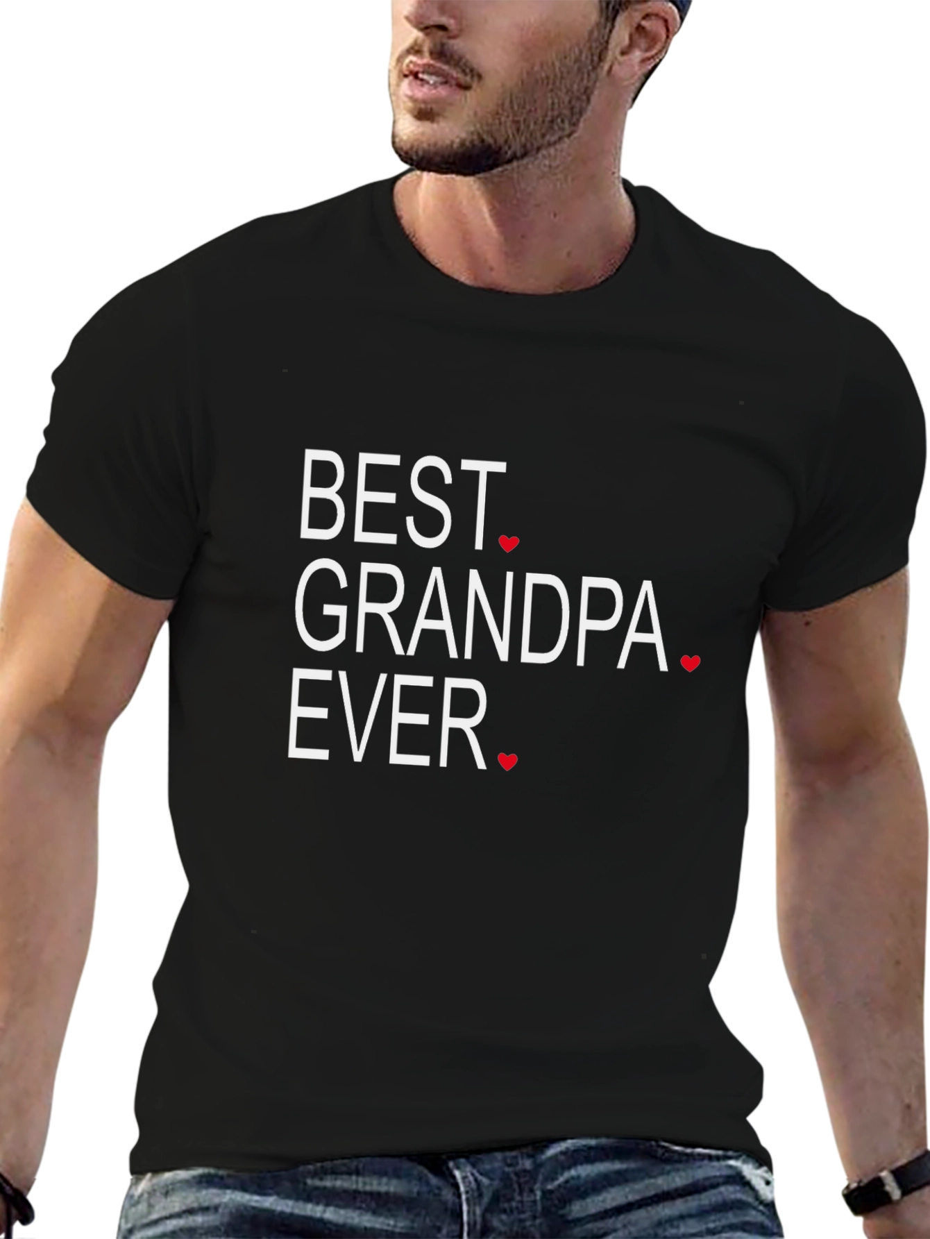 Best Grandpa Ever T-Shirt - Fathers Day Gift