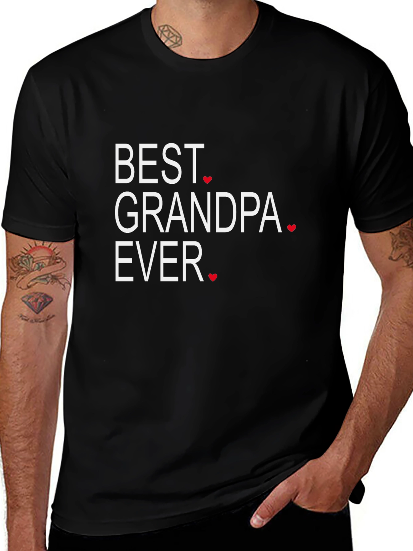 Best Grandpa Ever T-Shirt - Fathers Day Gift