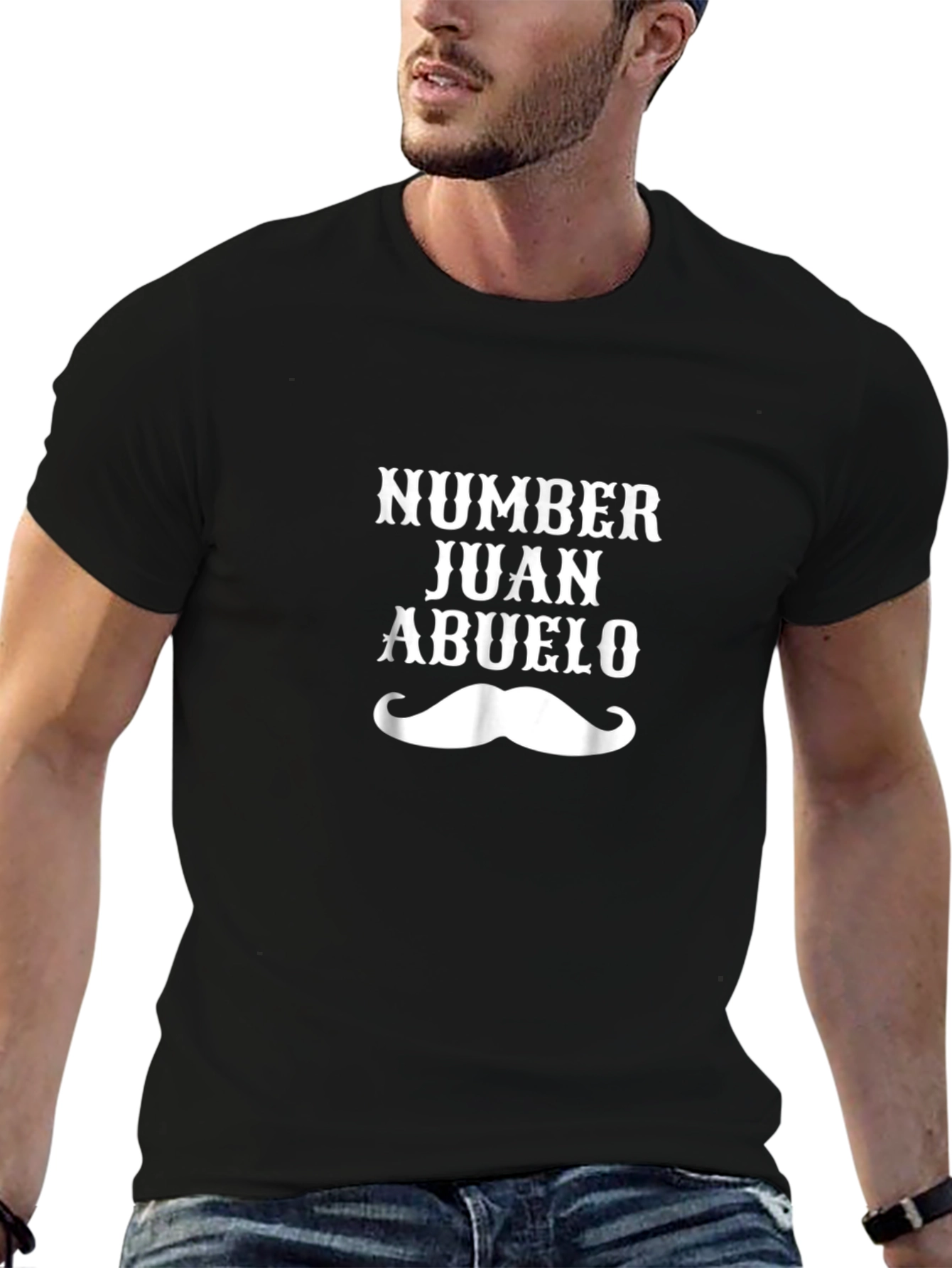 Number Juan Abuelo T-Shirt Grandpa