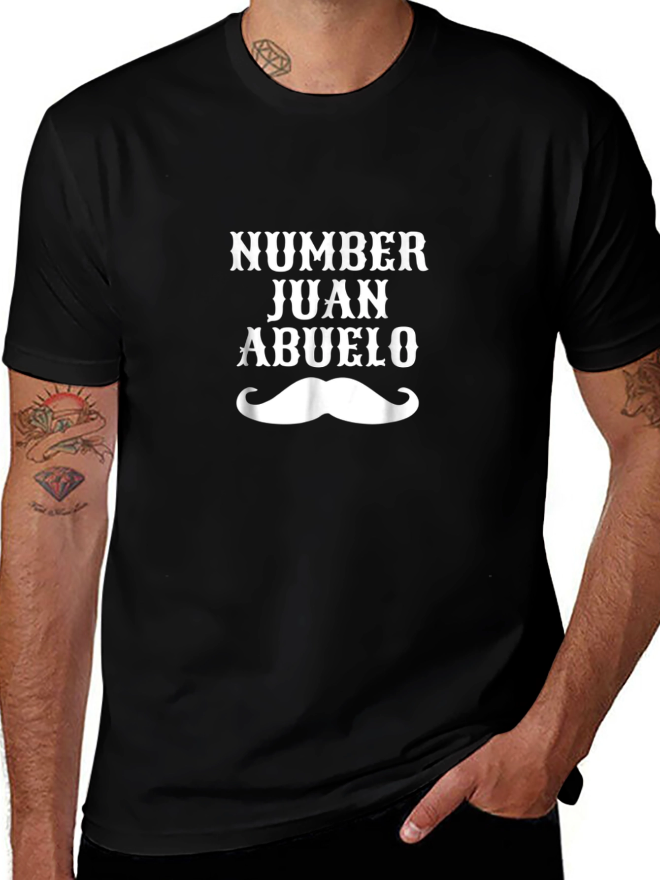 Number Juan Abuelo T-Shirt Grandpa