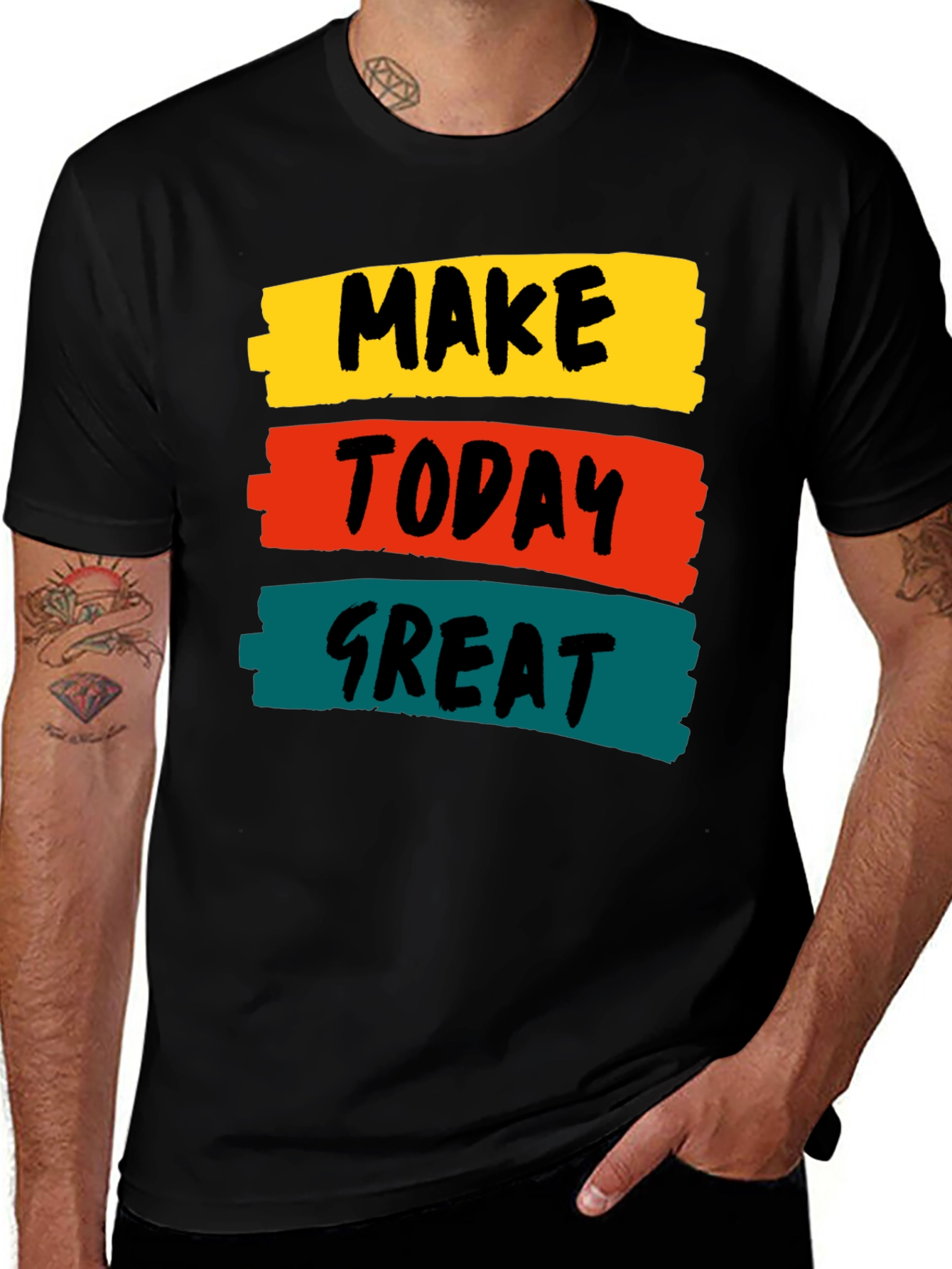 Motivational Make Today Great Graphic Tee