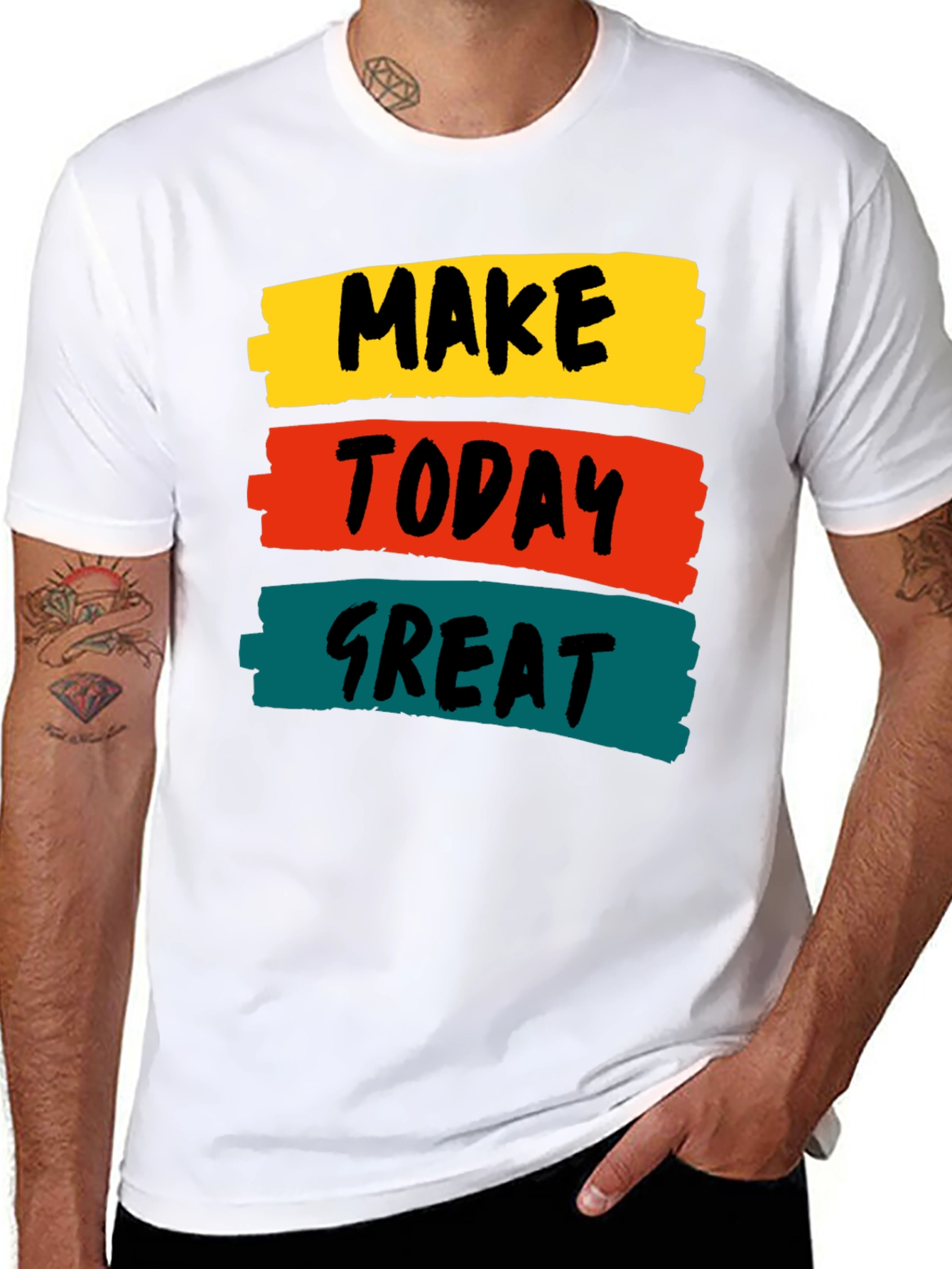 Motivational Make Today Great Graphic Tee