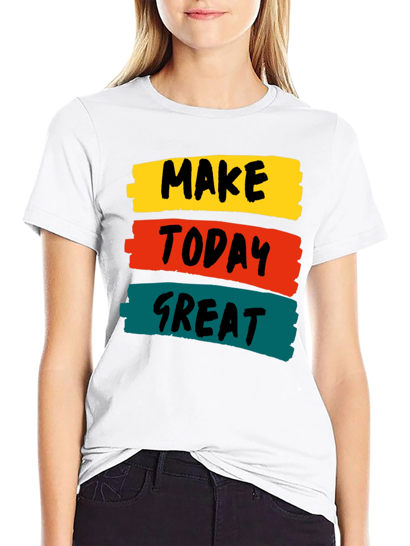 Motivational Make Today Great Graphic Tee