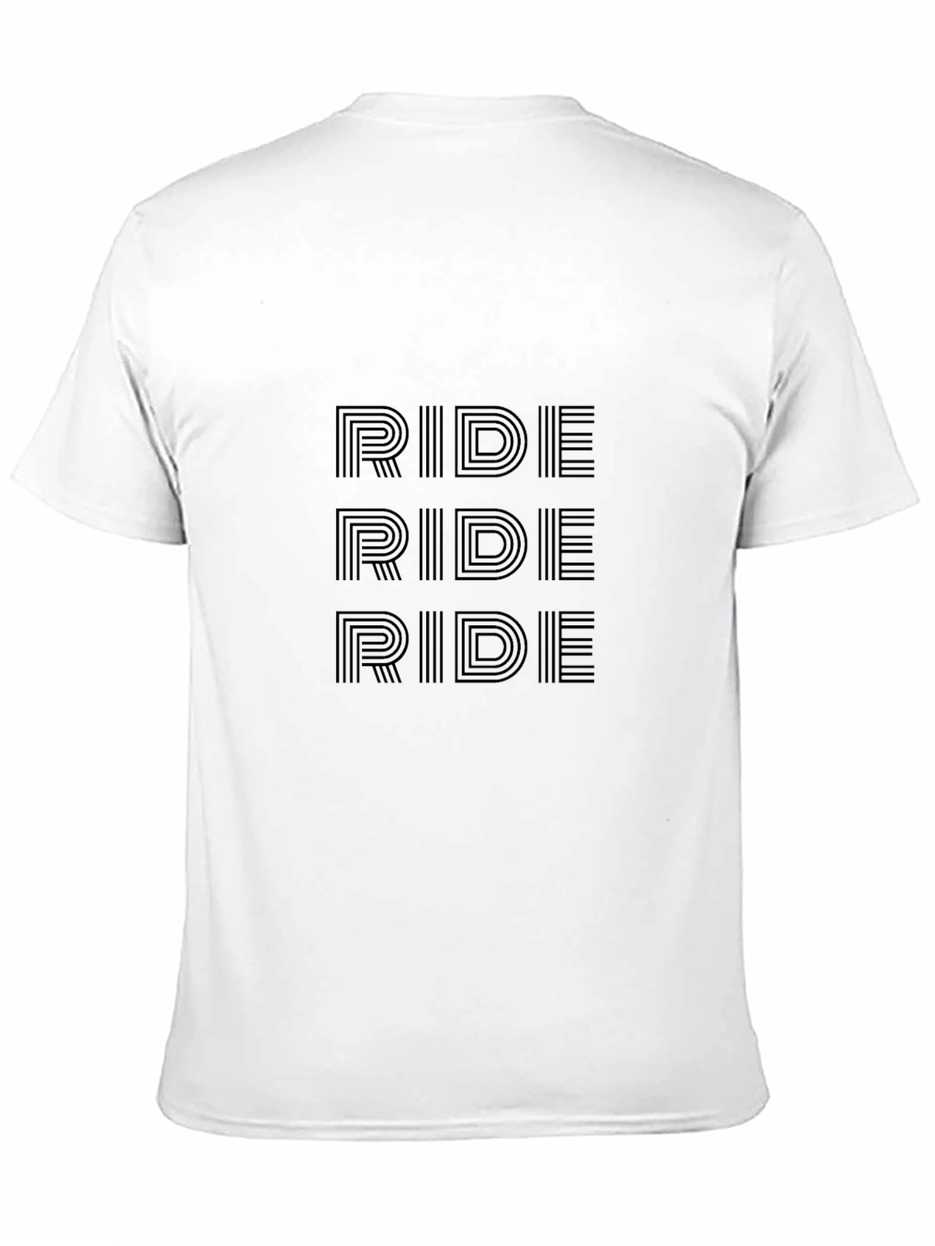 RIDE Graphic Tee - Black Casual Comfort