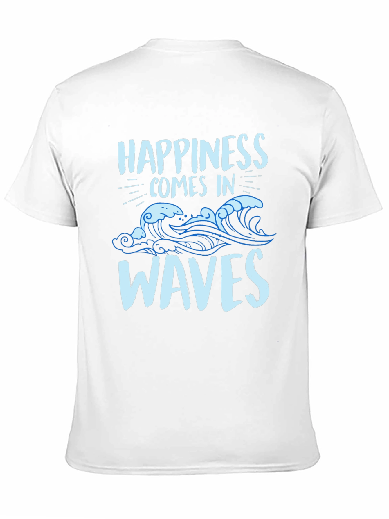 Happiness Comes in Waves Graphic T-Shirt
