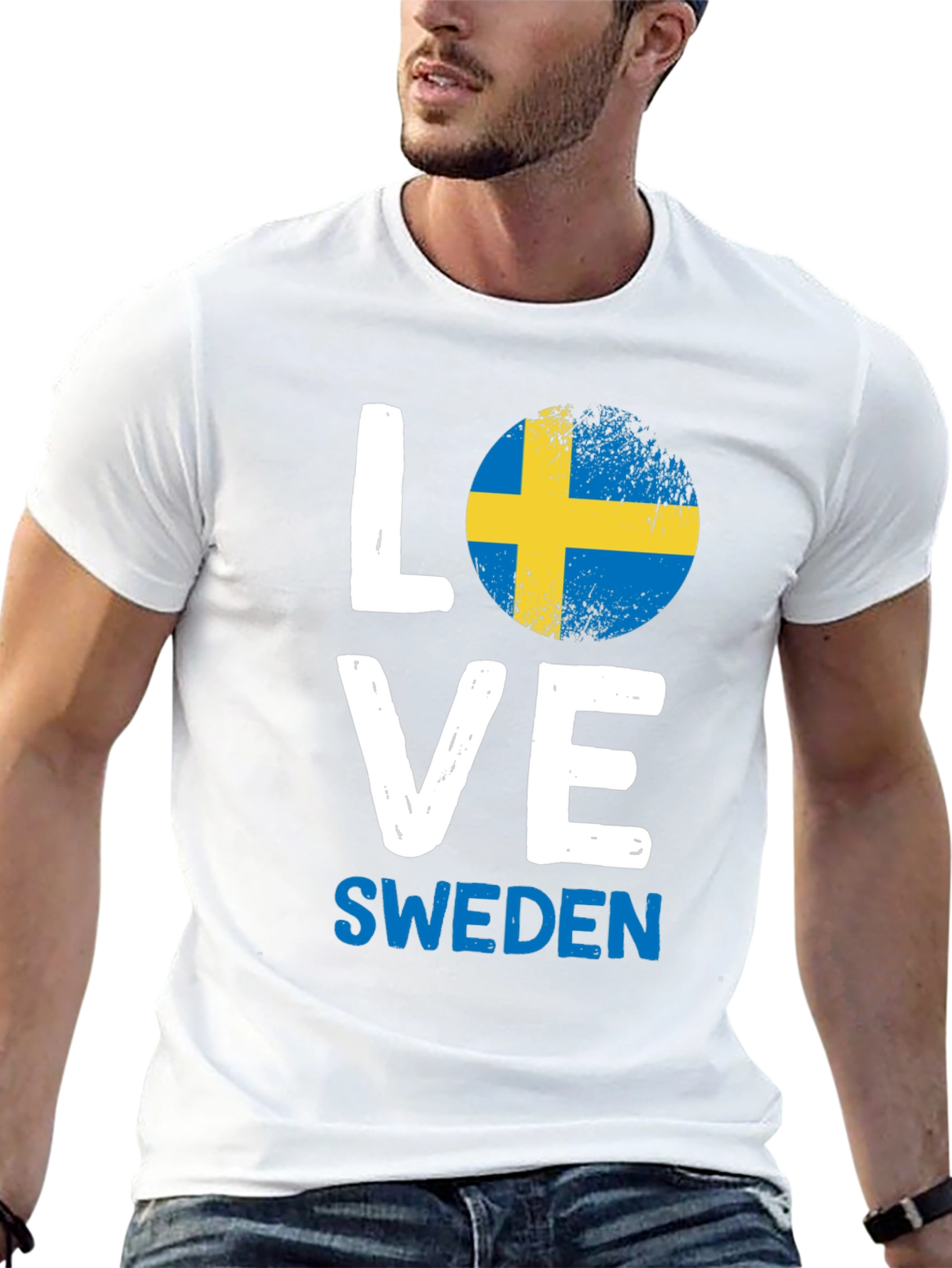 Love Sweden T-Shirt - Swedish Pride Tee