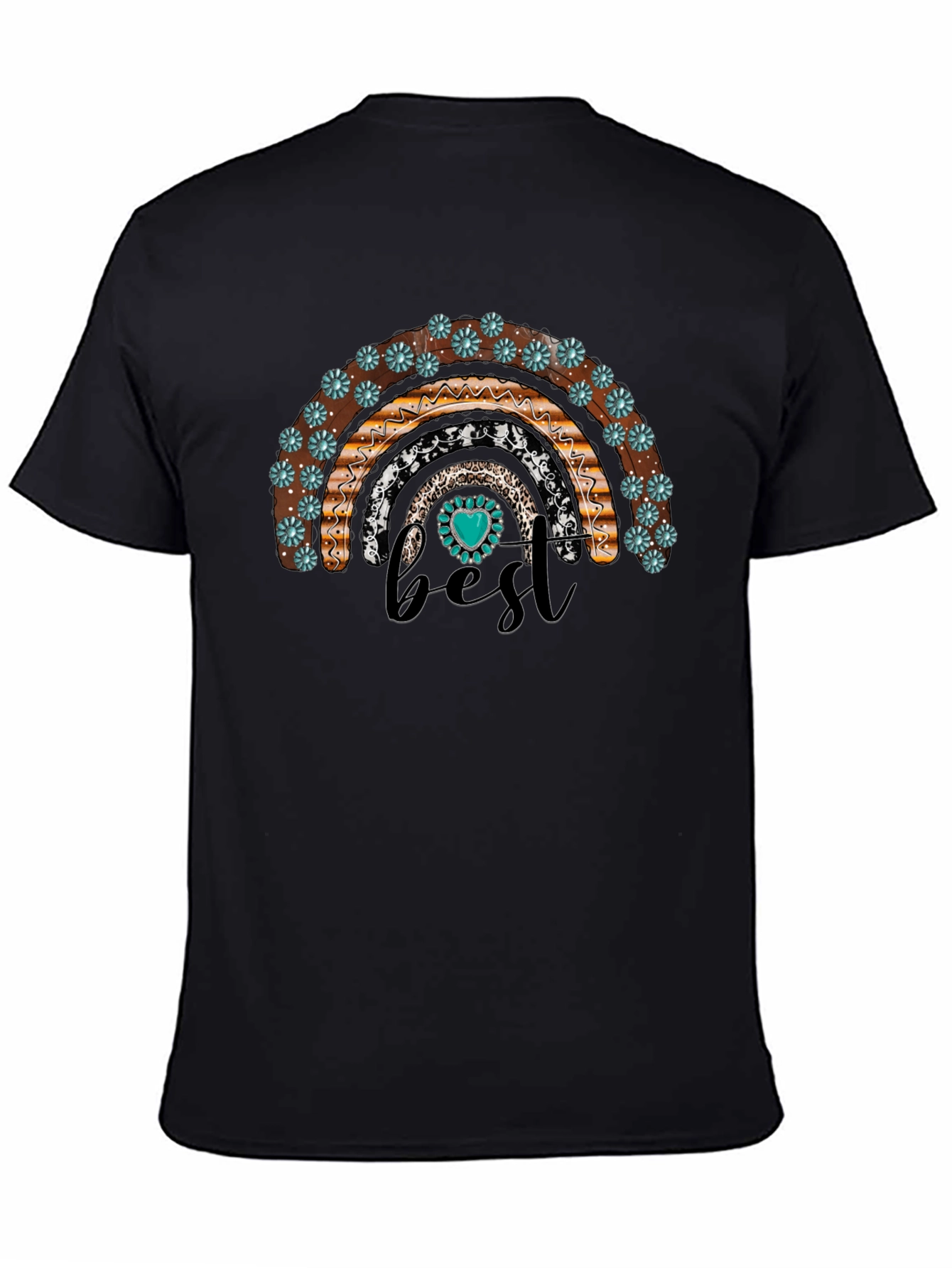 Boho Rainbow Bestie T-Shirt