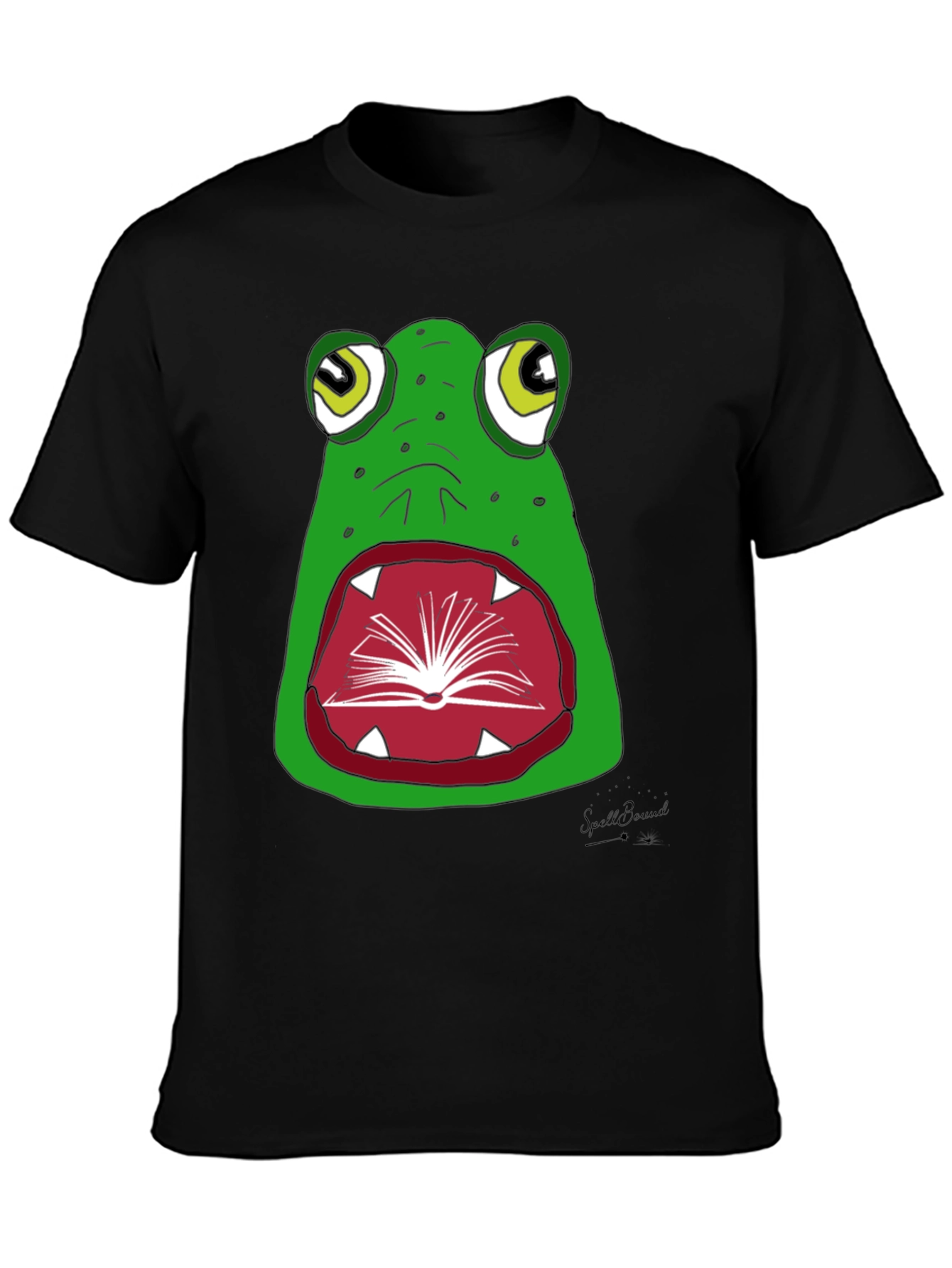 Frog Bookworm Graphic T-Shirt - Read and Ribbit!