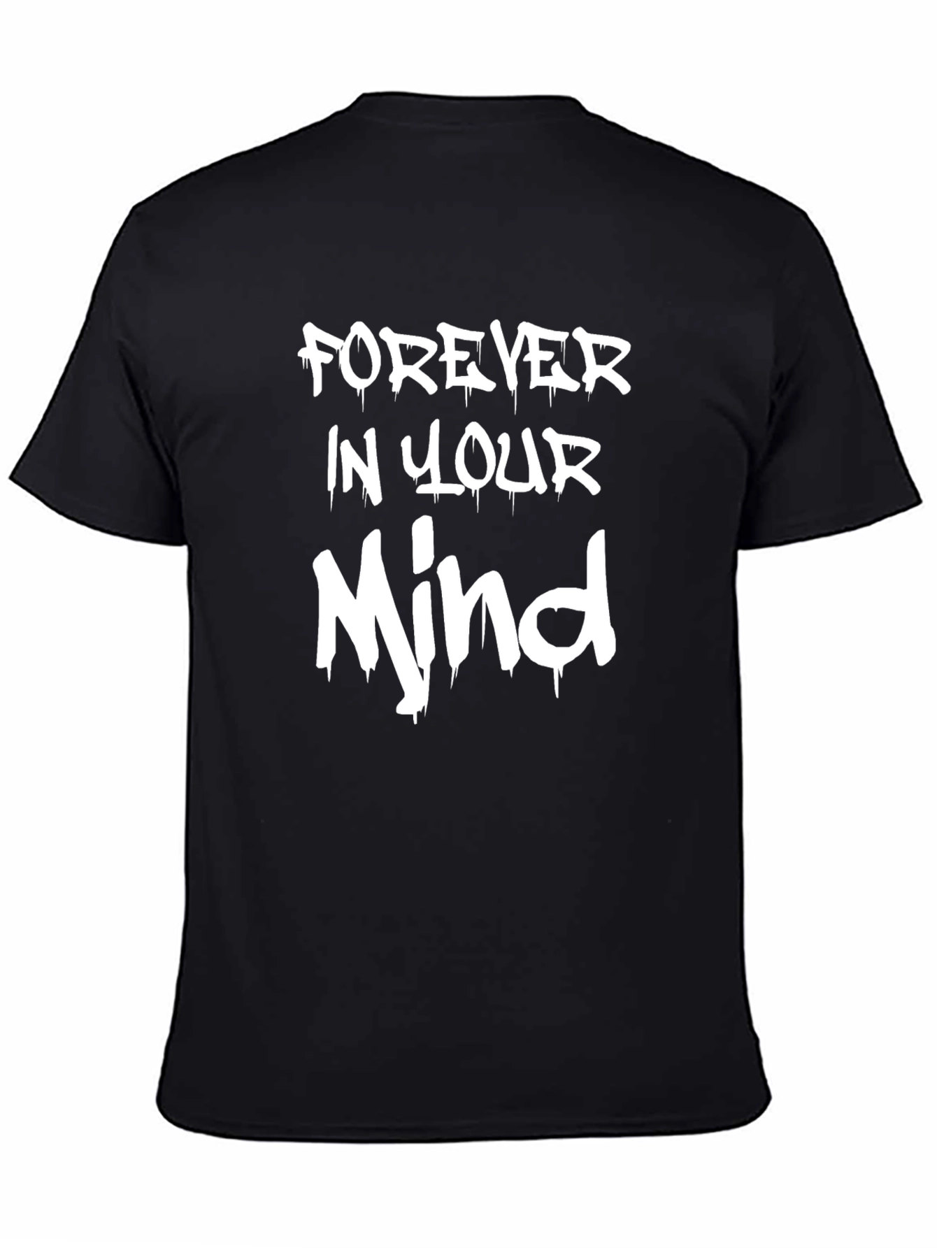 Forever In Your Mind Black Graphic Tee