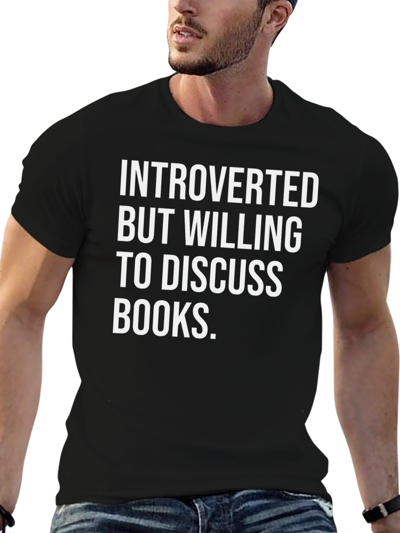 Introverted Book Lover T-Shirt