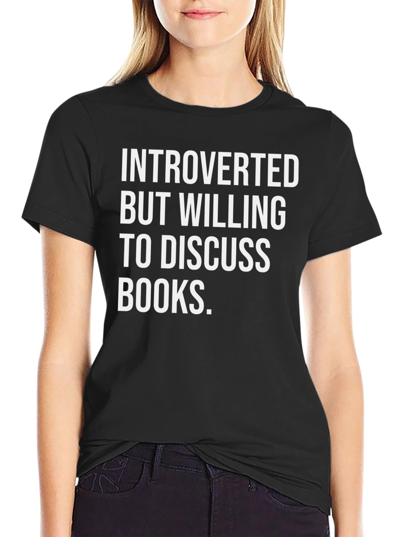 Introverted Book Lover T-Shirt