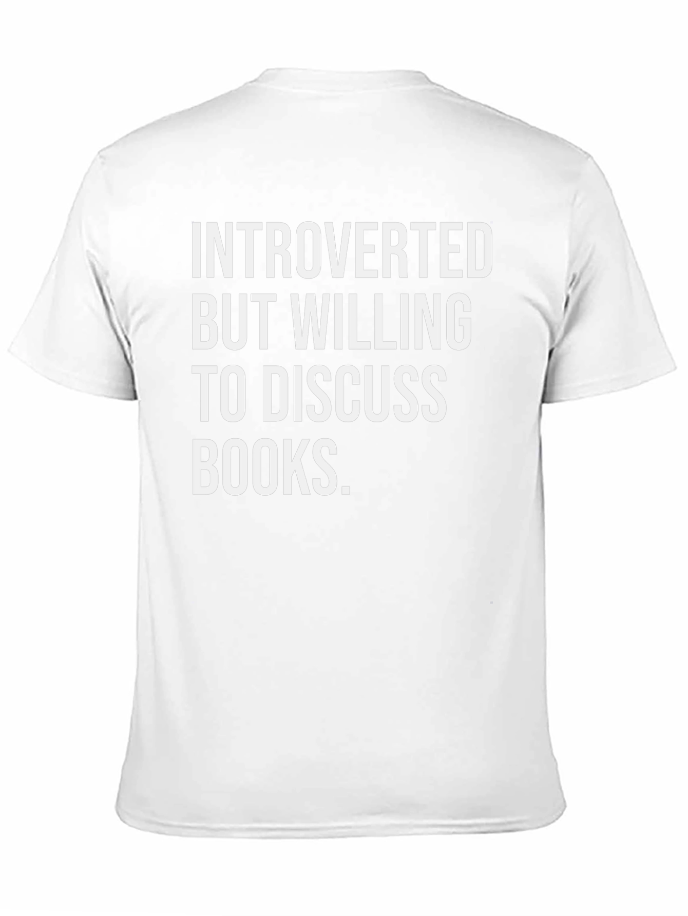 Introverted Book Lover T-Shirt