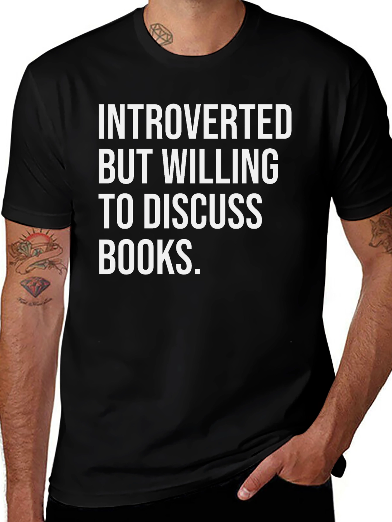 Introverted Book Lover T-Shirt