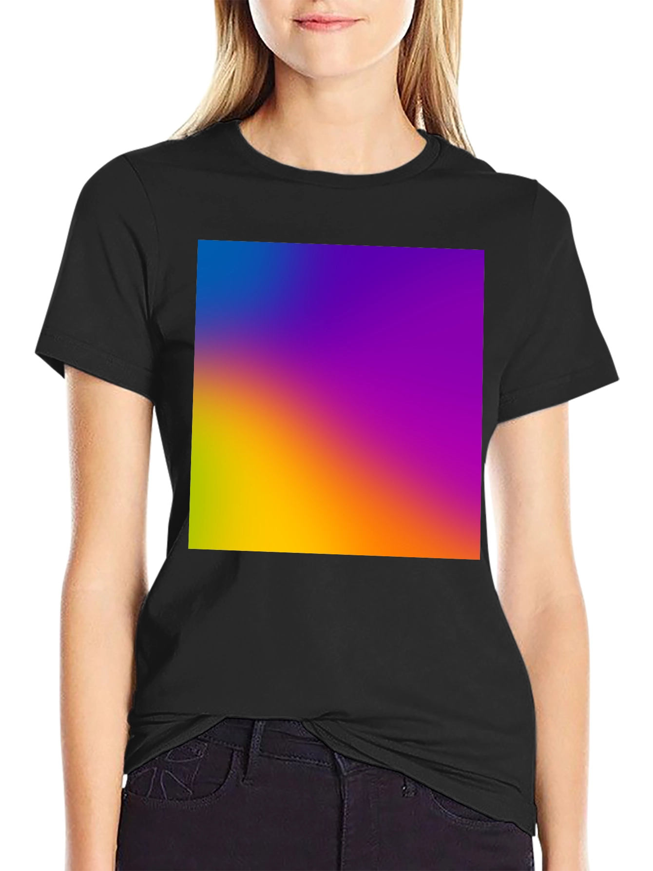 Gradient Square Tee