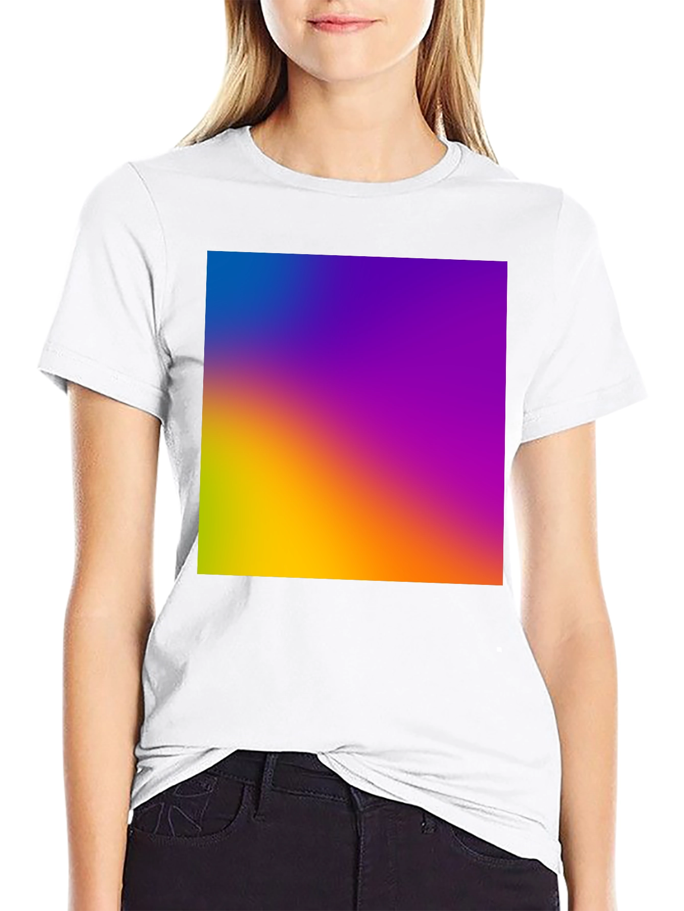 Gradient Square Tee