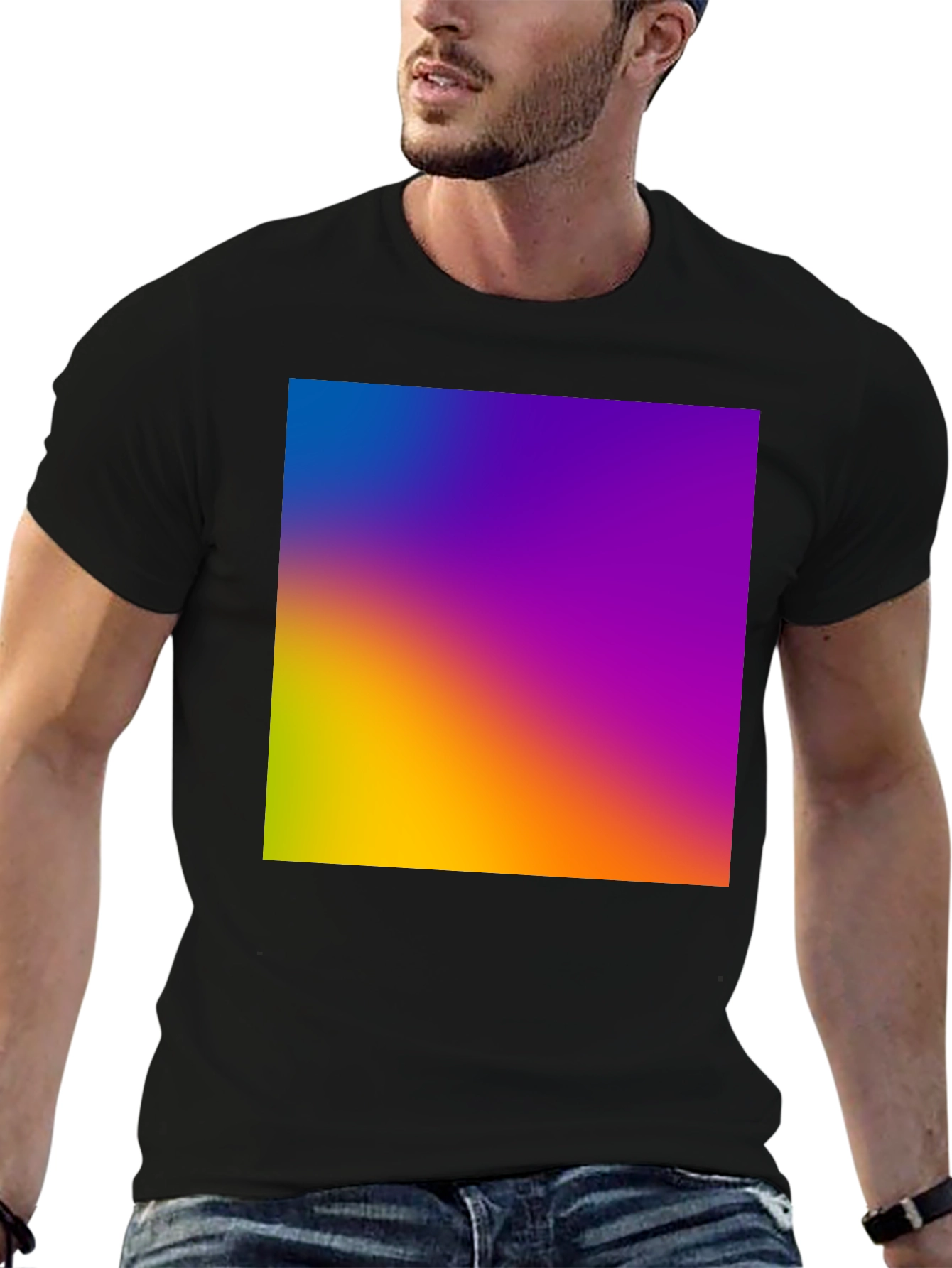 Gradient Square Tee