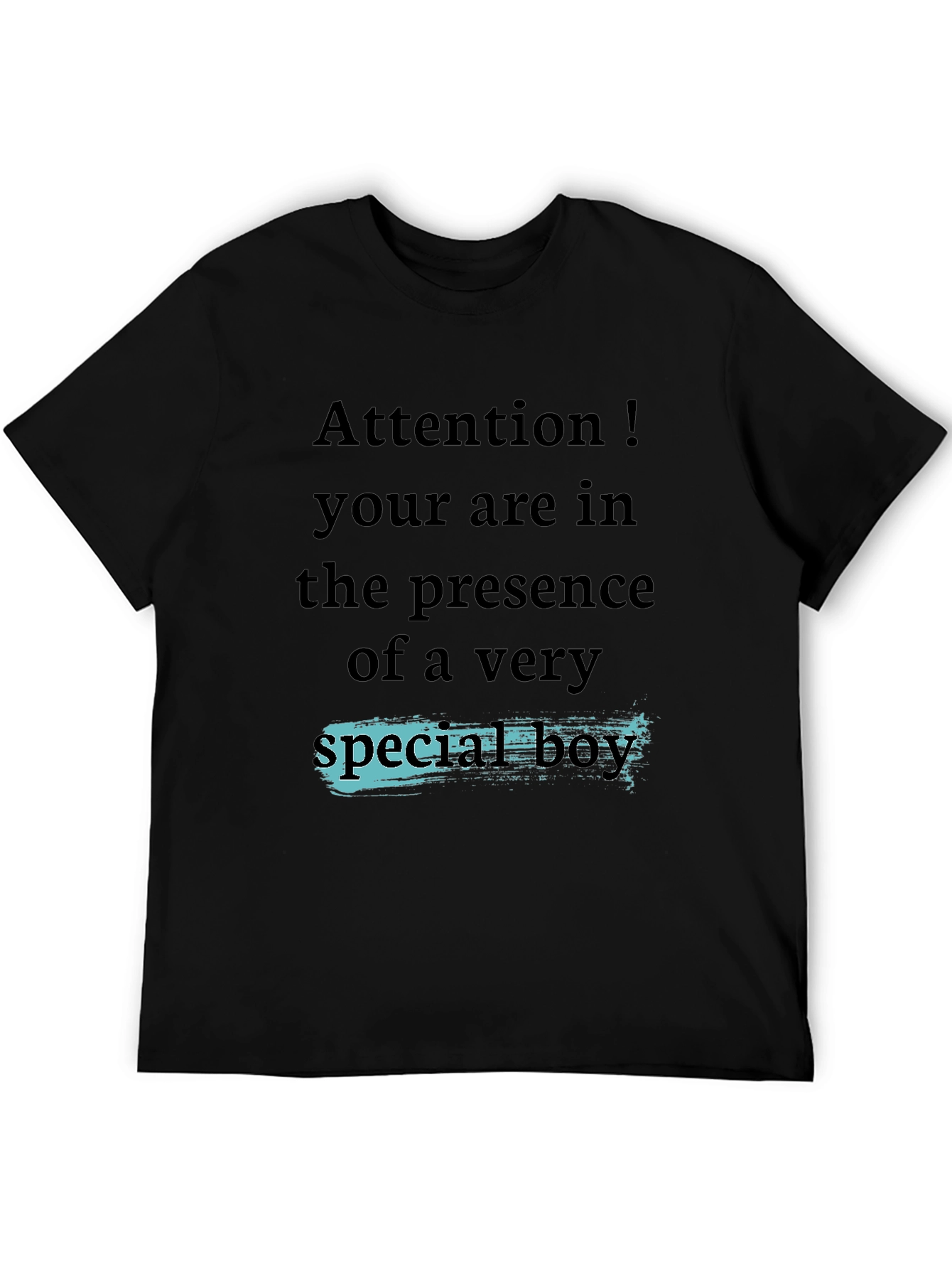 Attention Special Boy T-Shirt