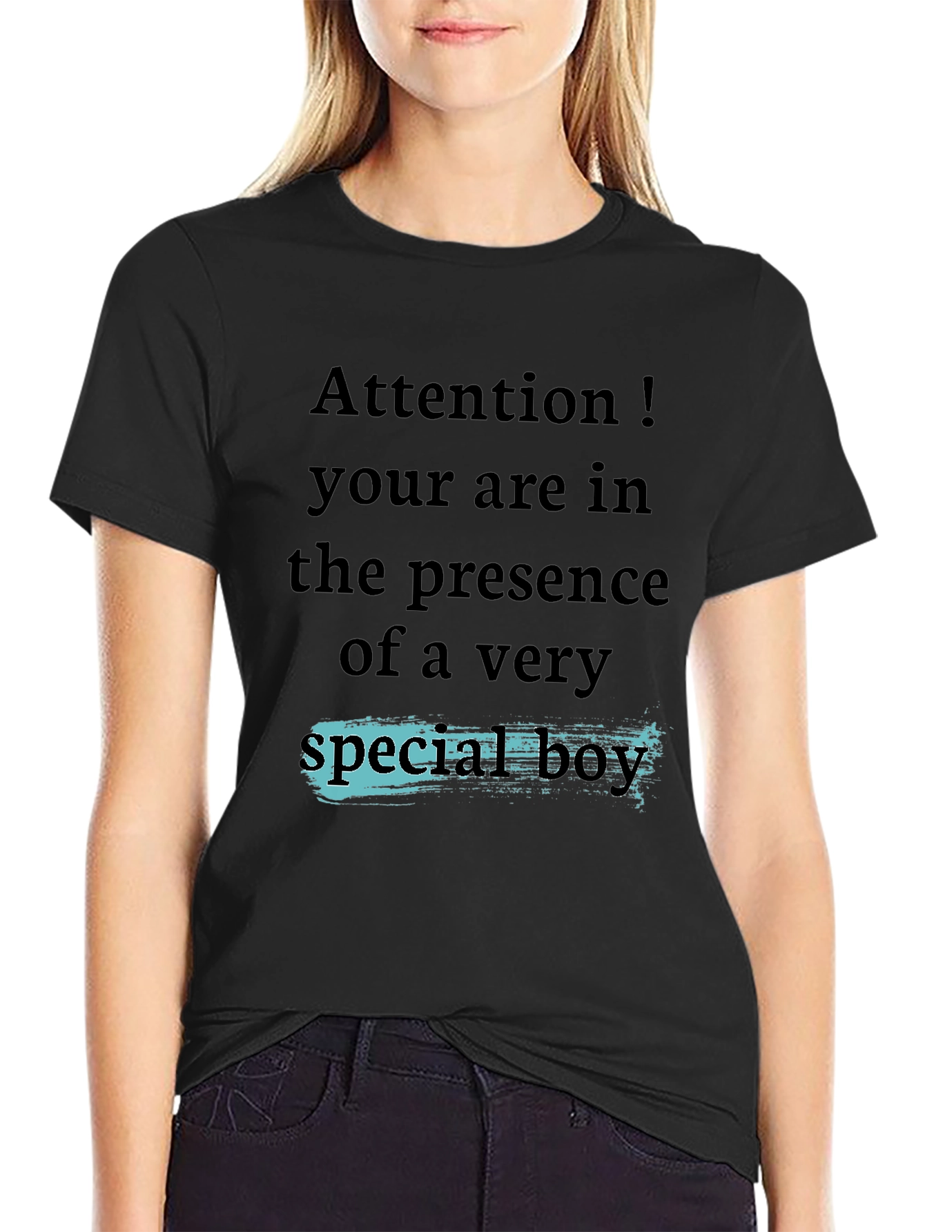 Attention Special Boy T-Shirt