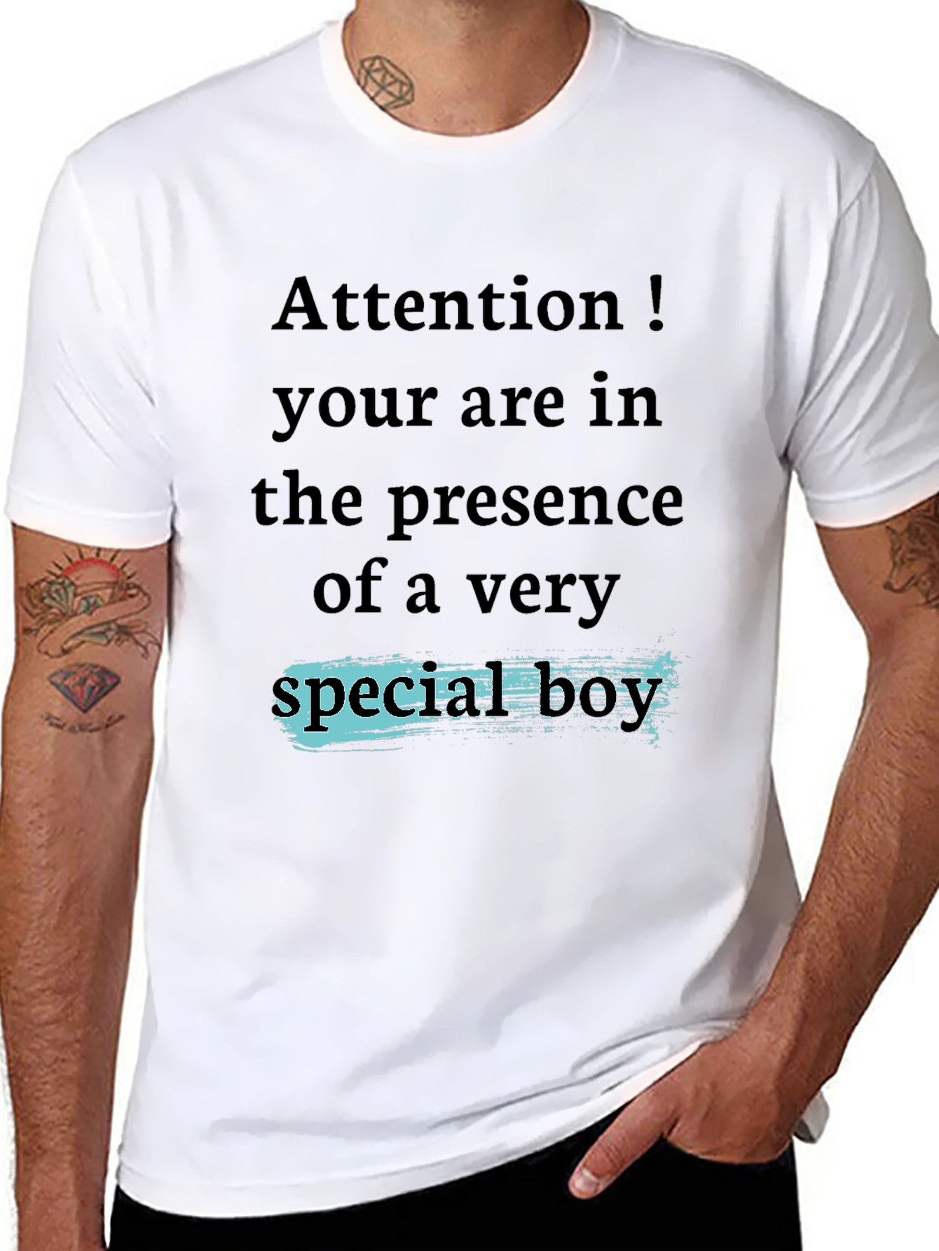 Attention Special Boy T-Shirt