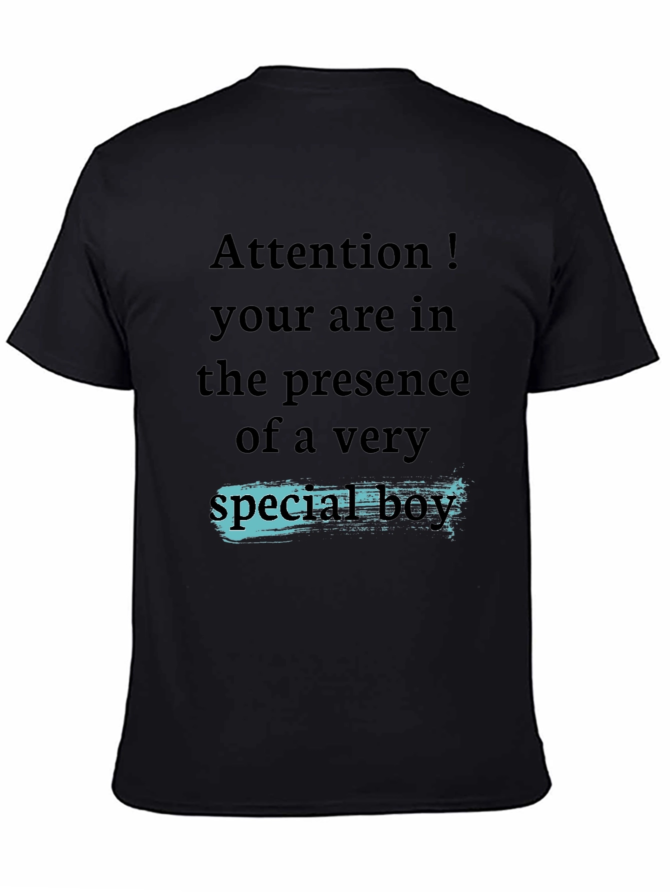 Attention Special Boy T-Shirt
