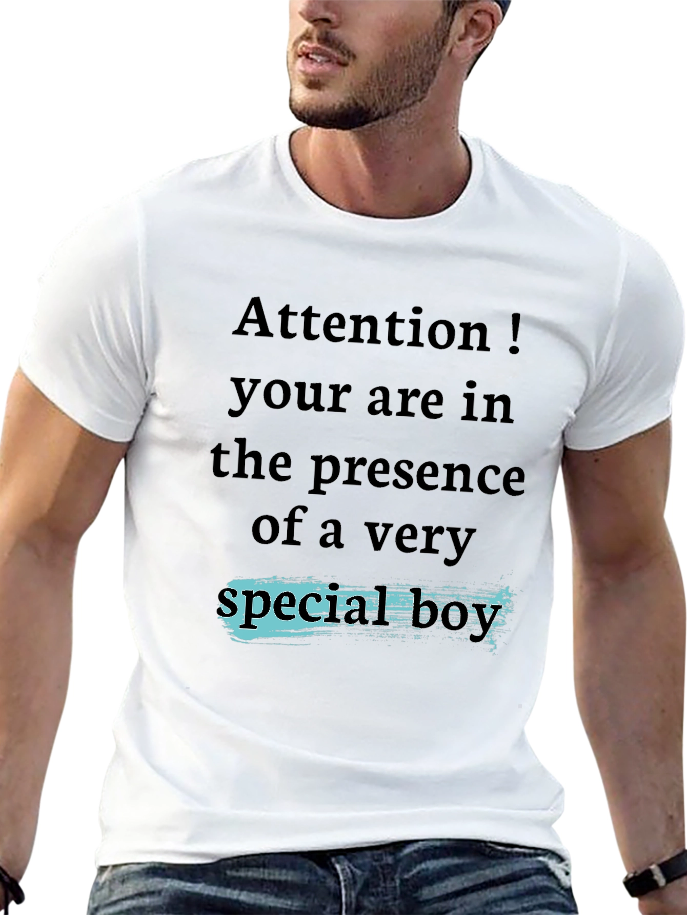 Attention Special Boy T-Shirt