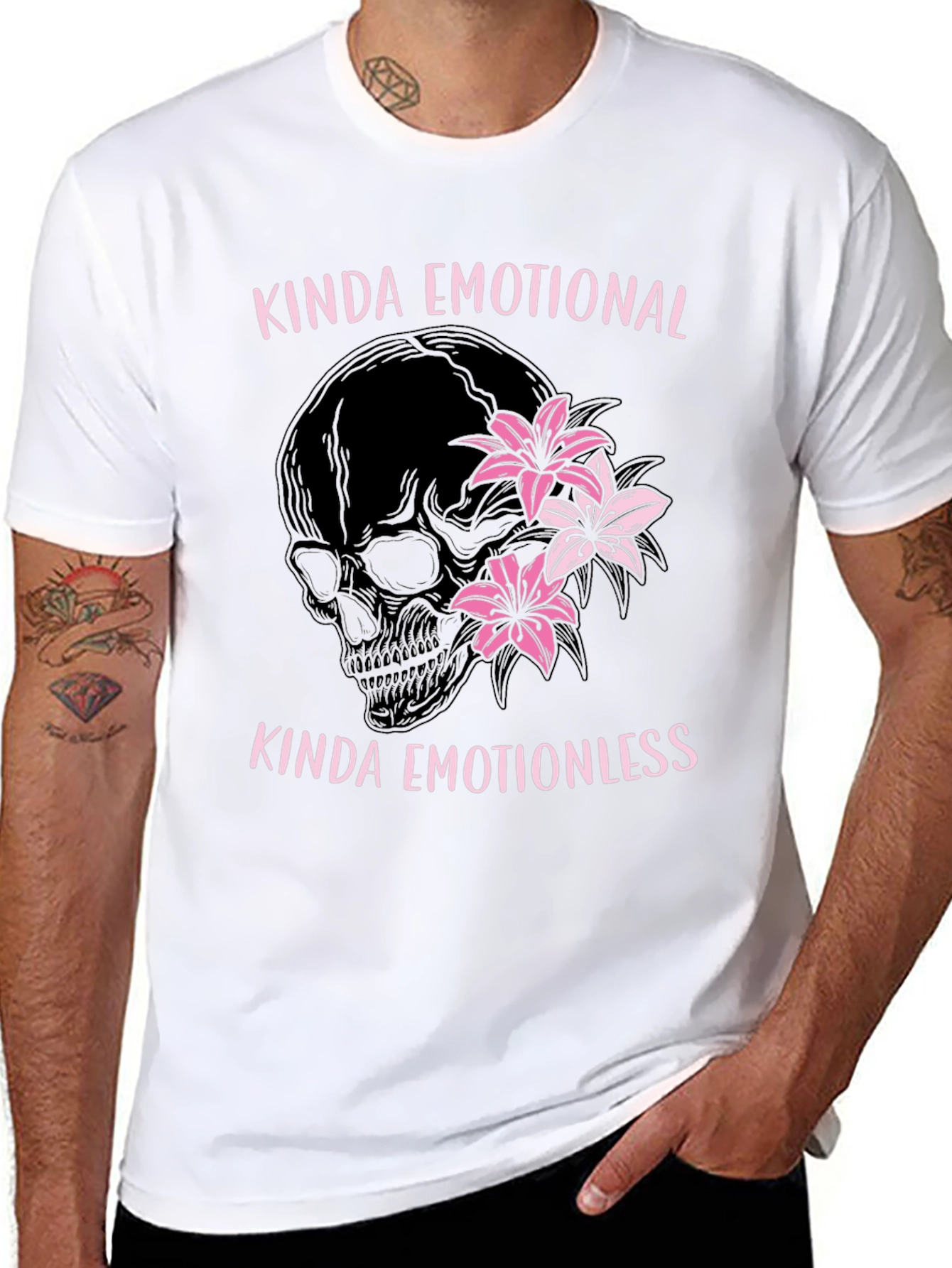Kinda Emotional Kinda Emotionless Graphic Tee