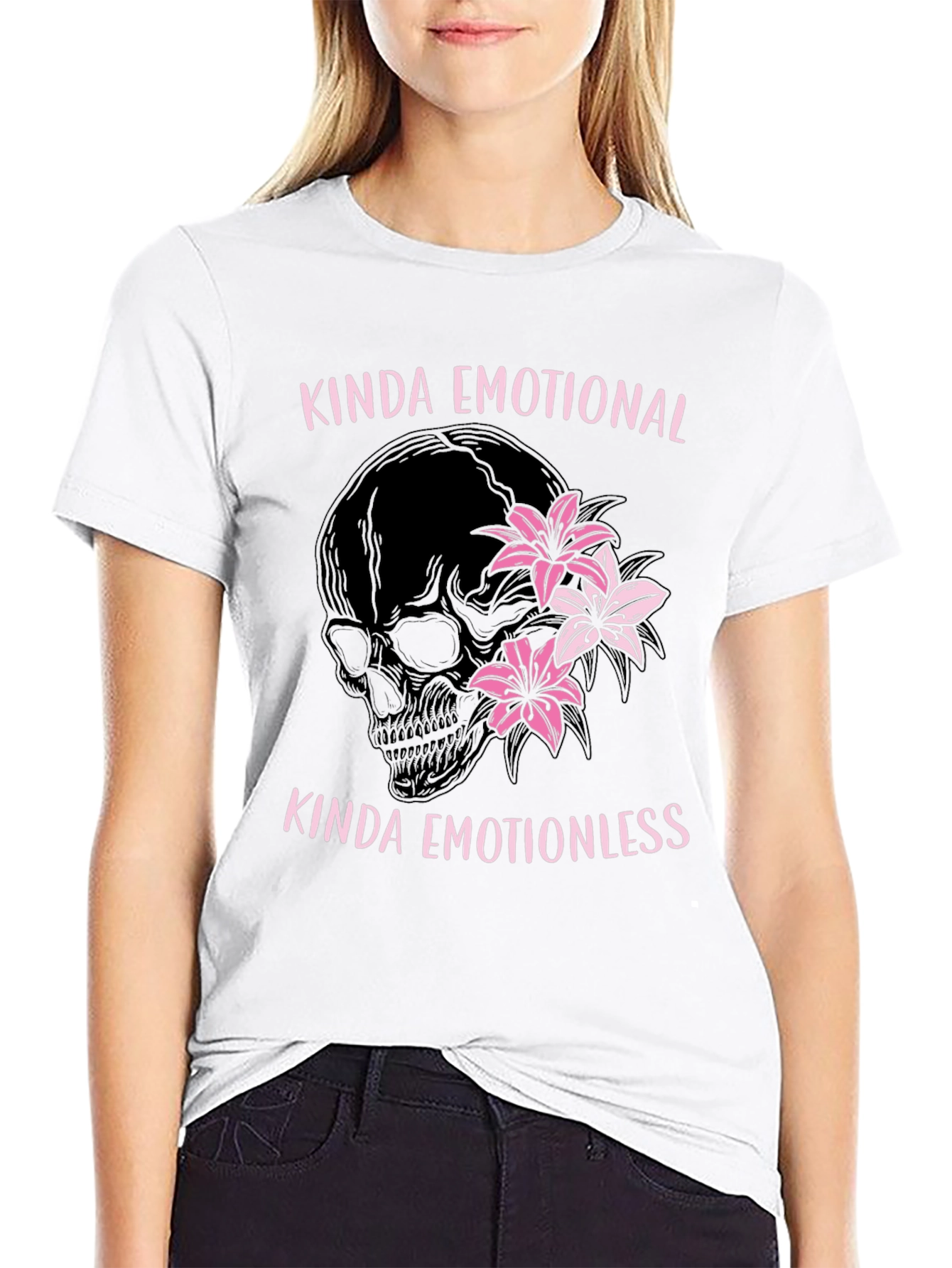 Kinda Emotional Kinda Emotionless Graphic Tee