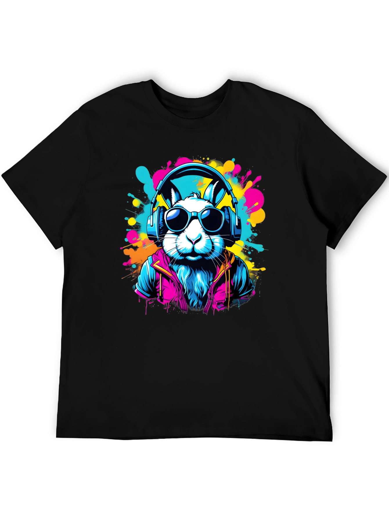 Cool Rabbit Graphic T-Shirt