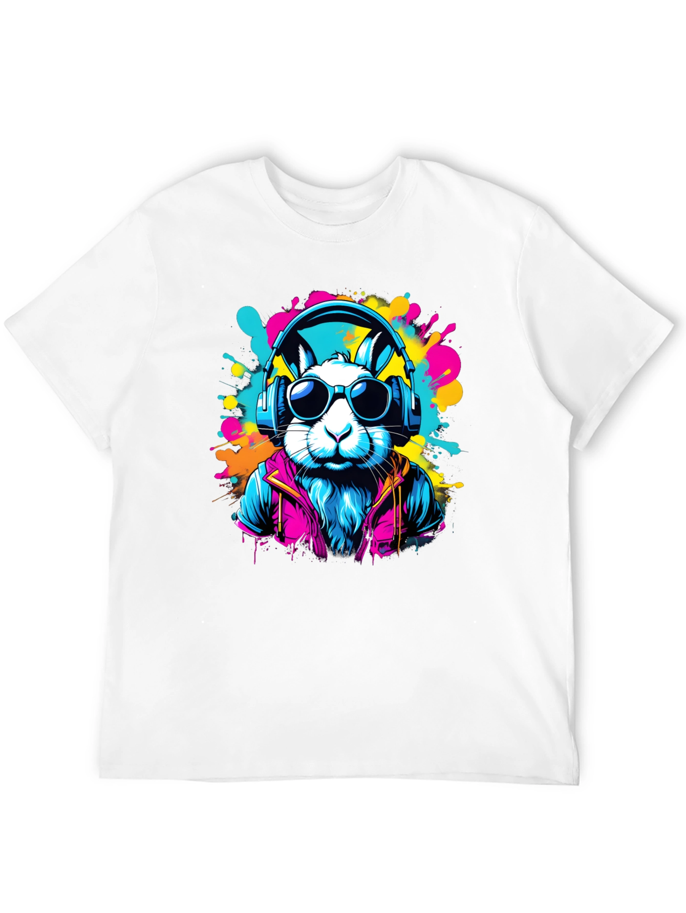 Cool Rabbit Graphic T-Shirt