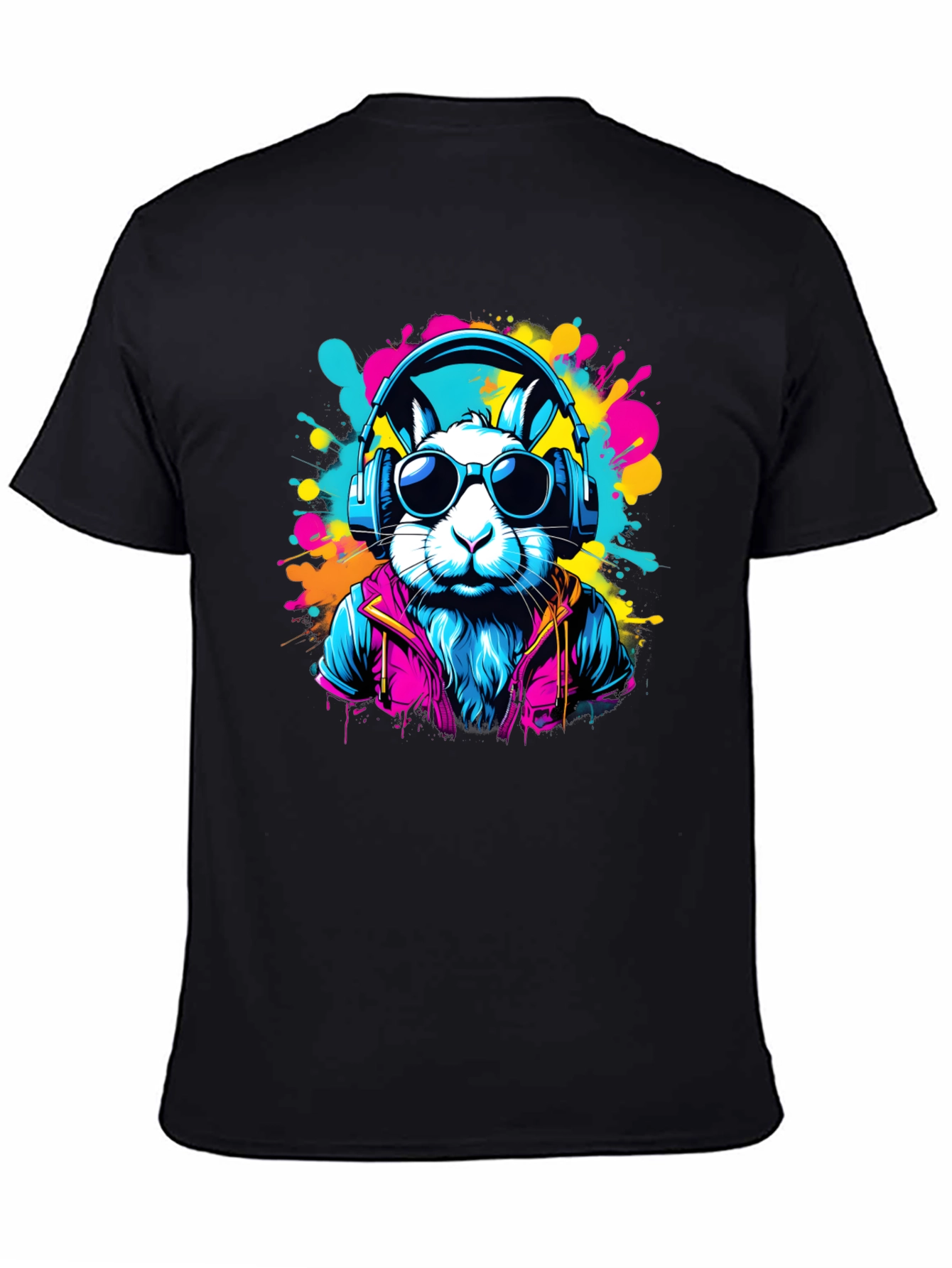 Cool Rabbit Graphic T-Shirt