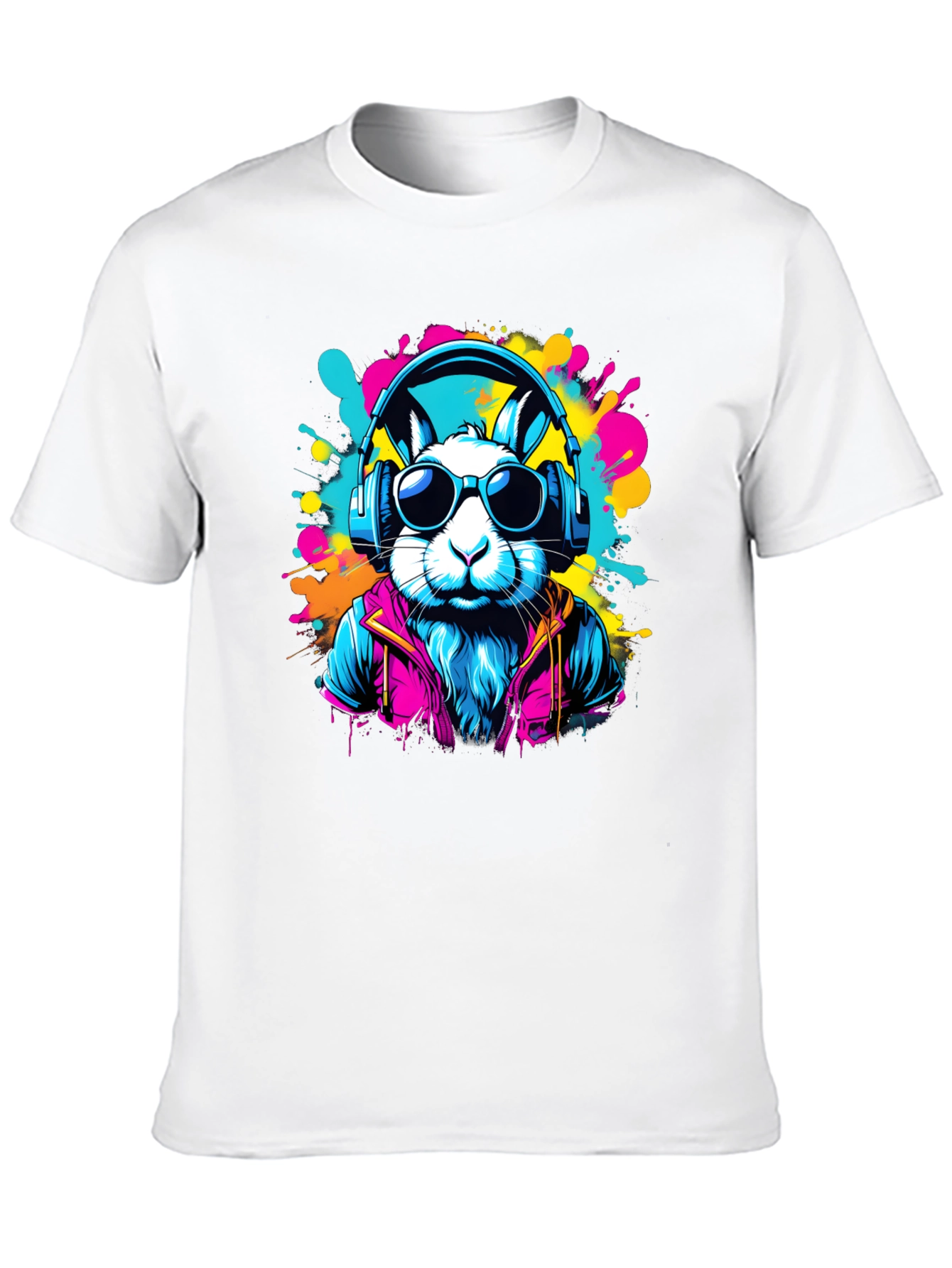 Cool Rabbit Graphic T-Shirt