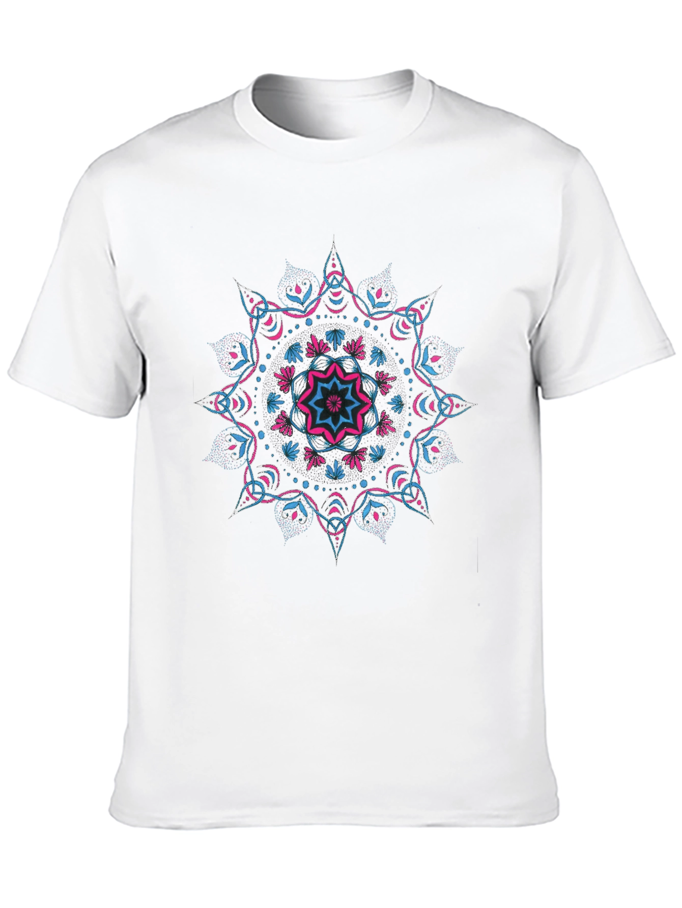 Black Mandala Graphic T-Shirt