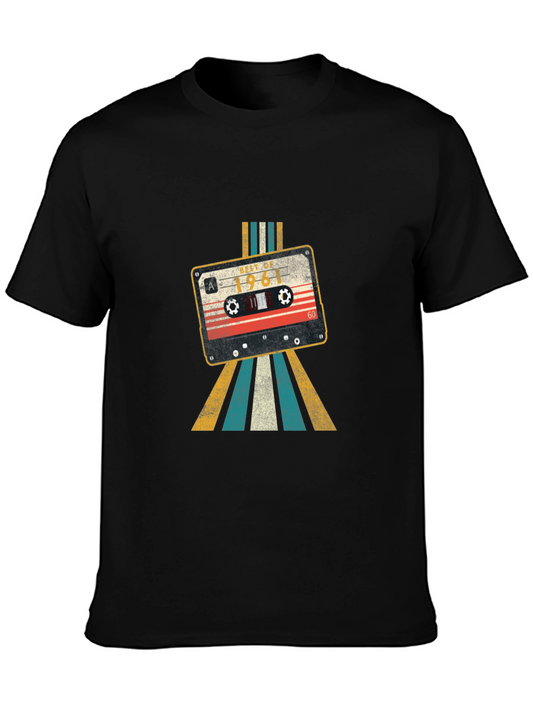 Retro Cassette Tape T-Shirt - Vintage Style