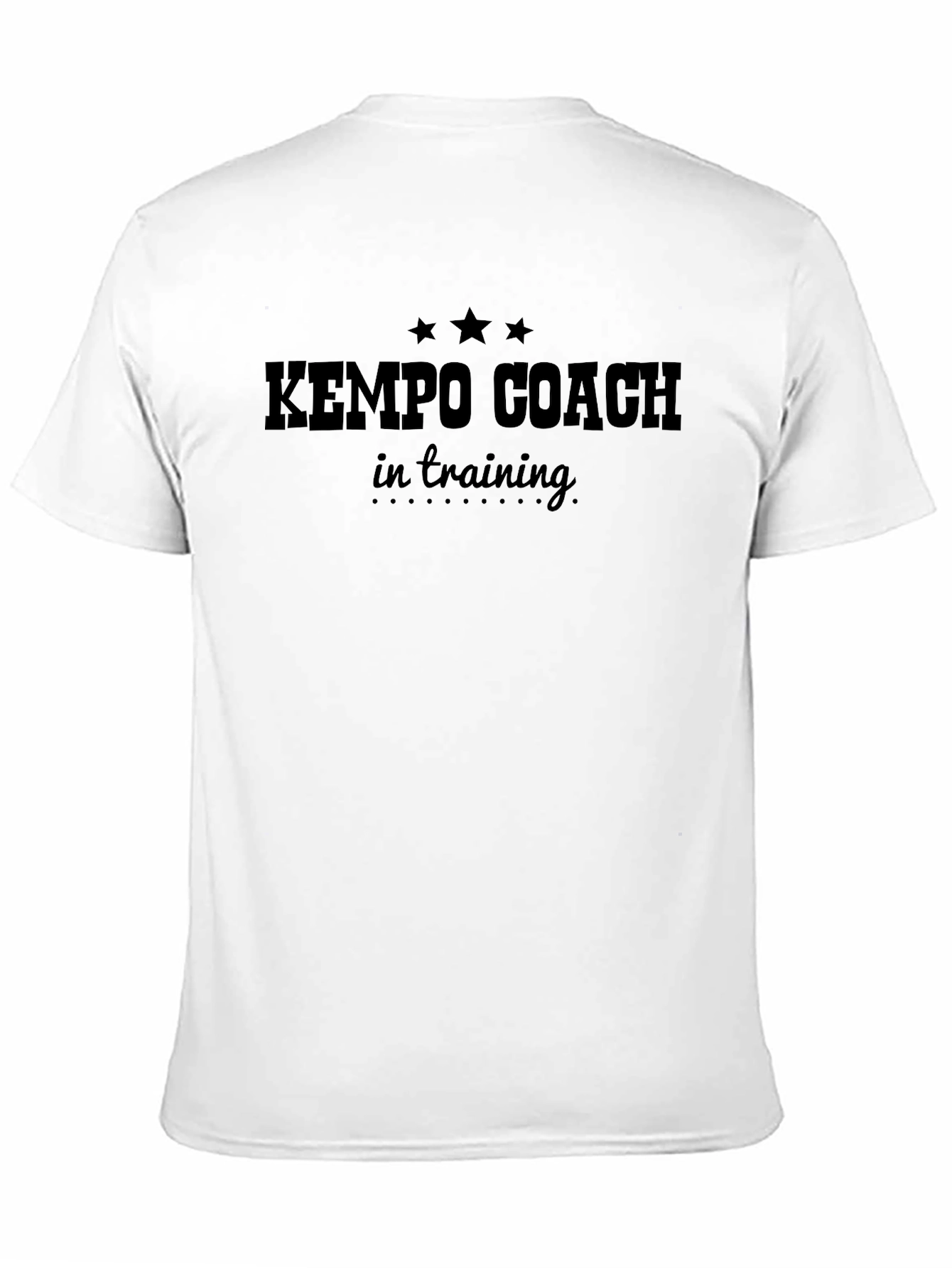 Kempo Coach in Training Black T-Shirt