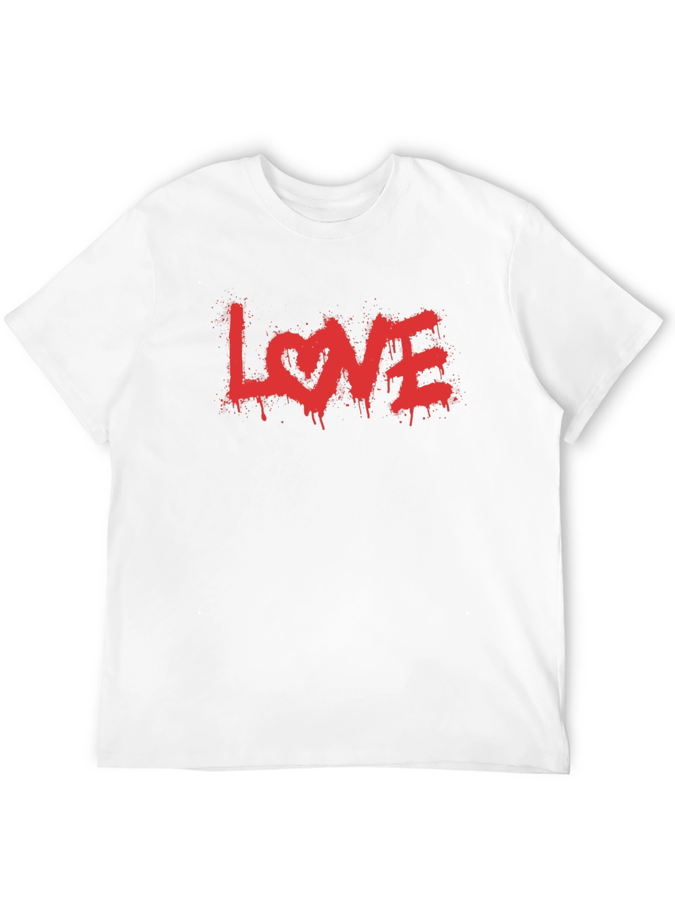 LOVE Graphic Tee - Valentines Day Black T-Shirt